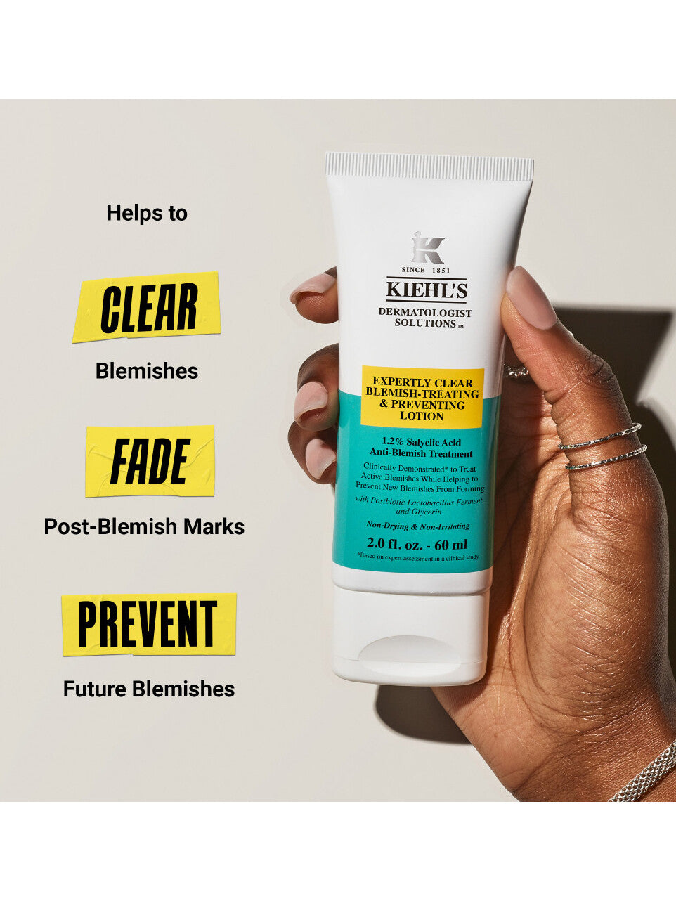 Kiehls Expertly Clear Blemish-Treating Preventing Lotion 60ml