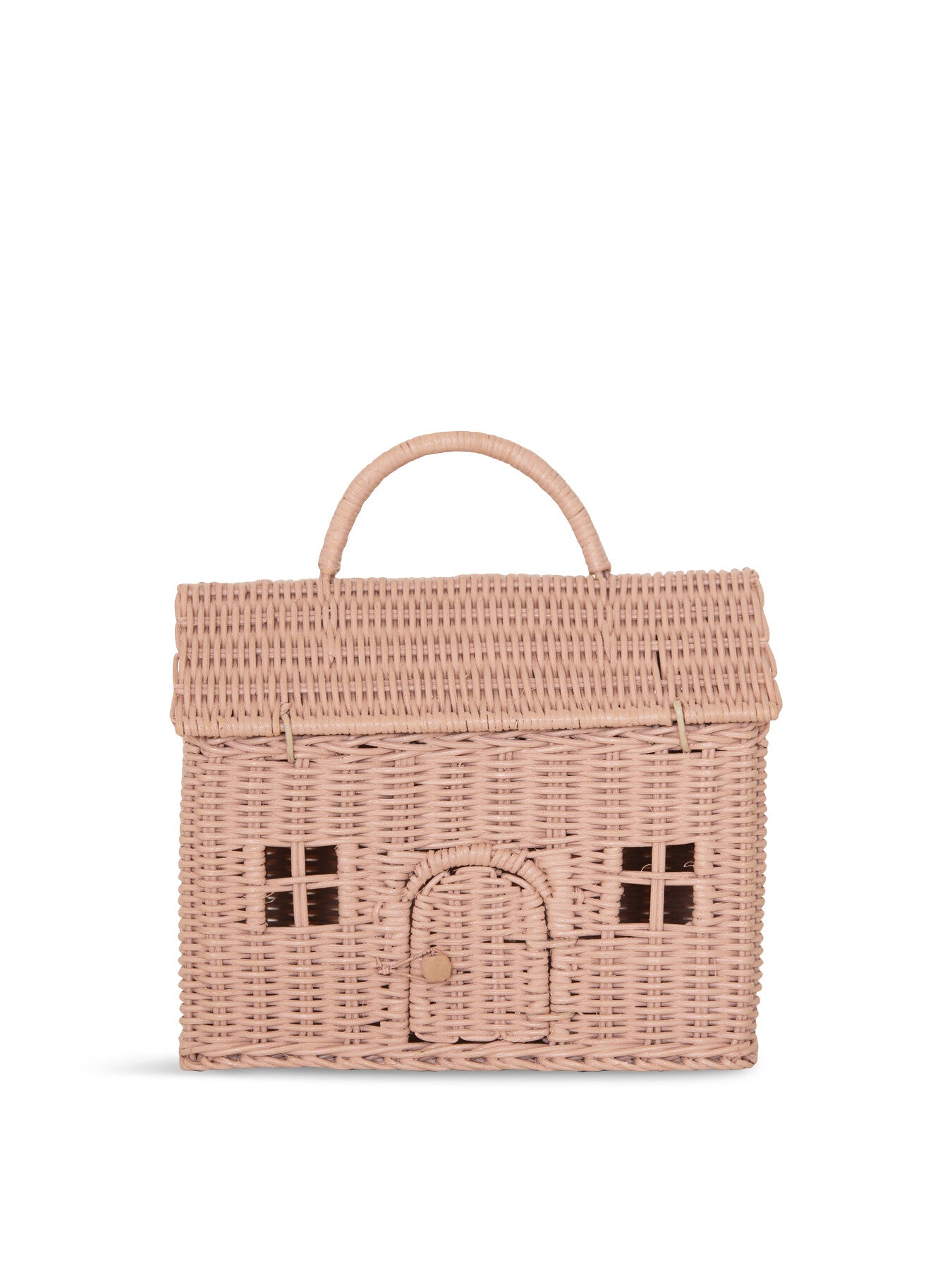 Rattan Casa Clutch