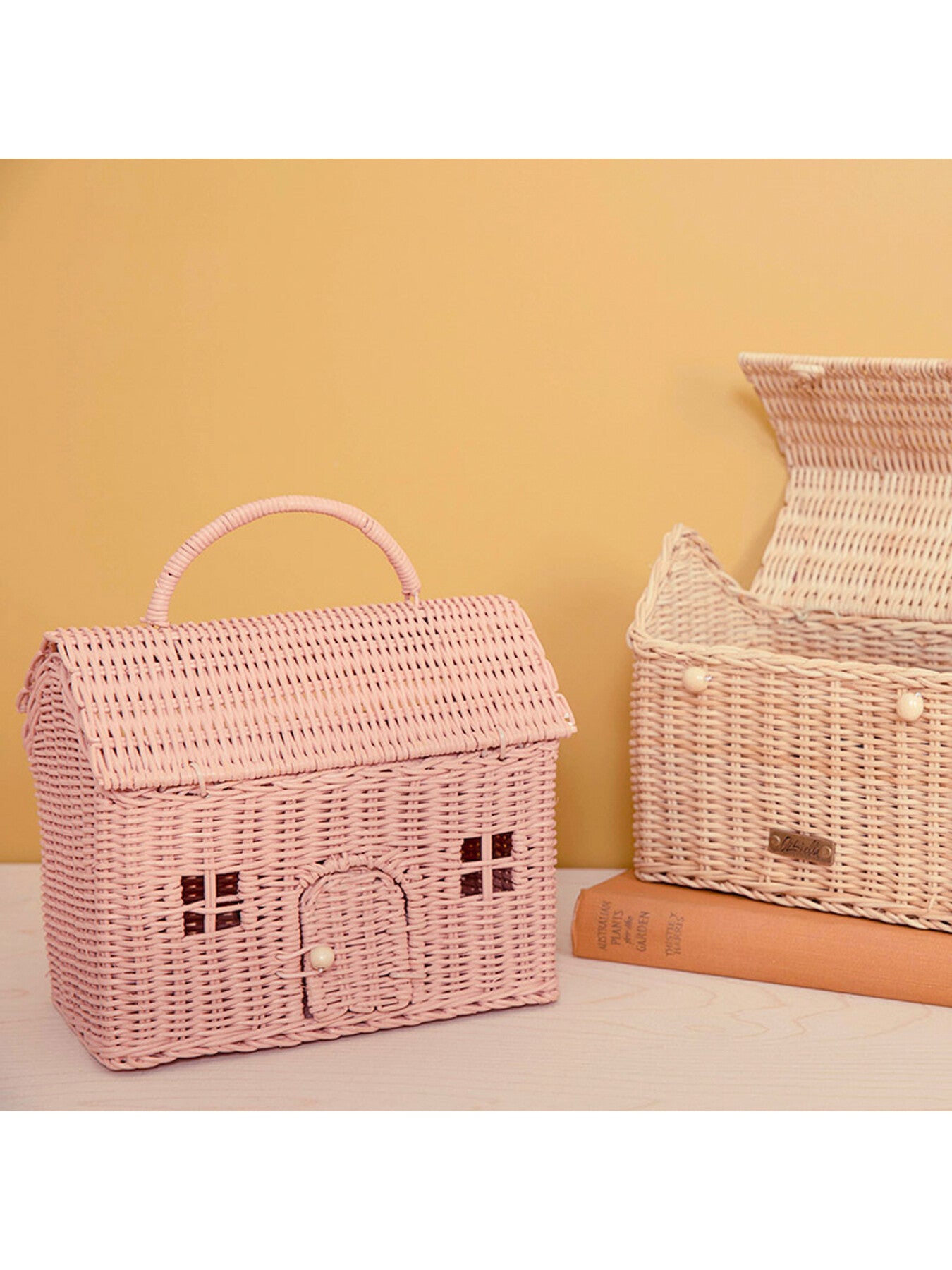 Rattan Casa Clutch