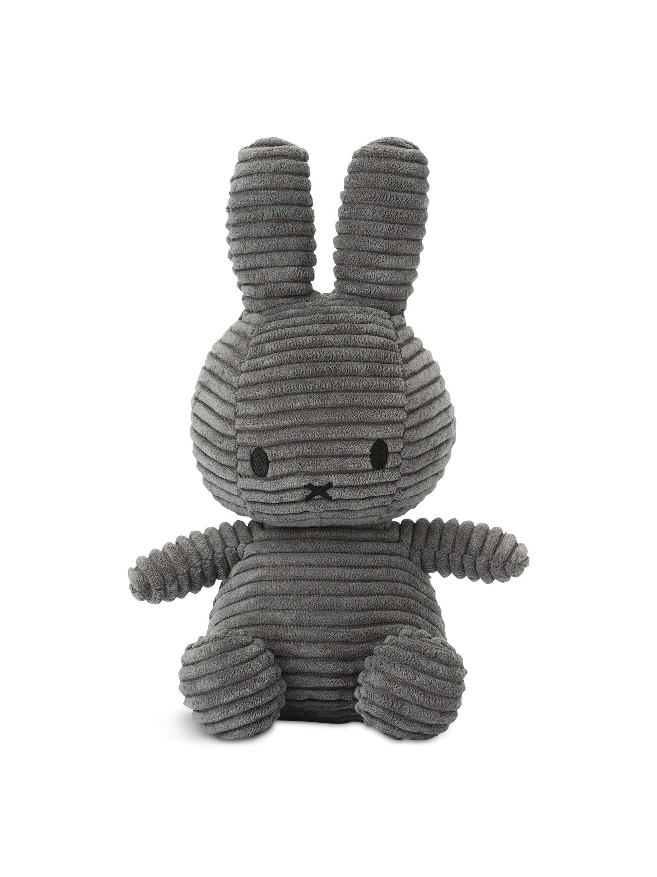 Miffy Corduroy Soft Toy Grey