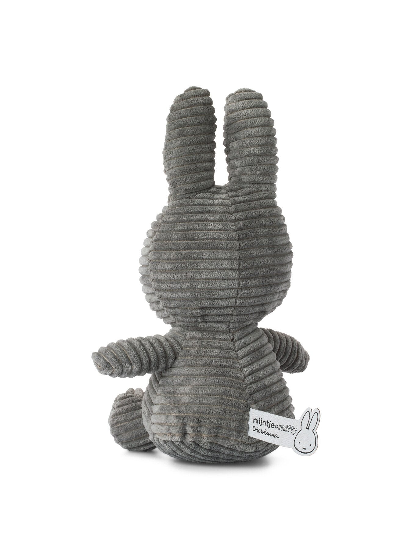Miffy Corduroy Soft Toy Grey