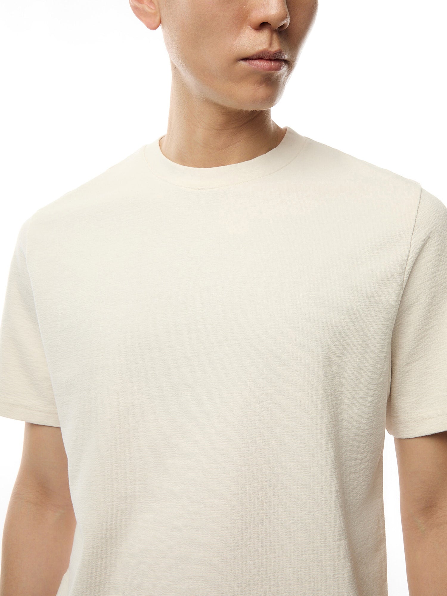 Dean Ss Tee Jolt Ecru