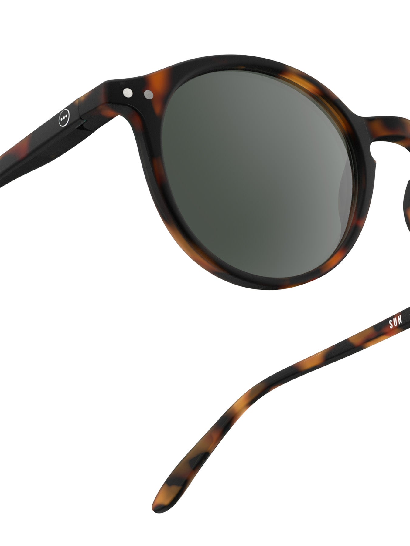 #D SUN Sunglasses Tortoise Brown