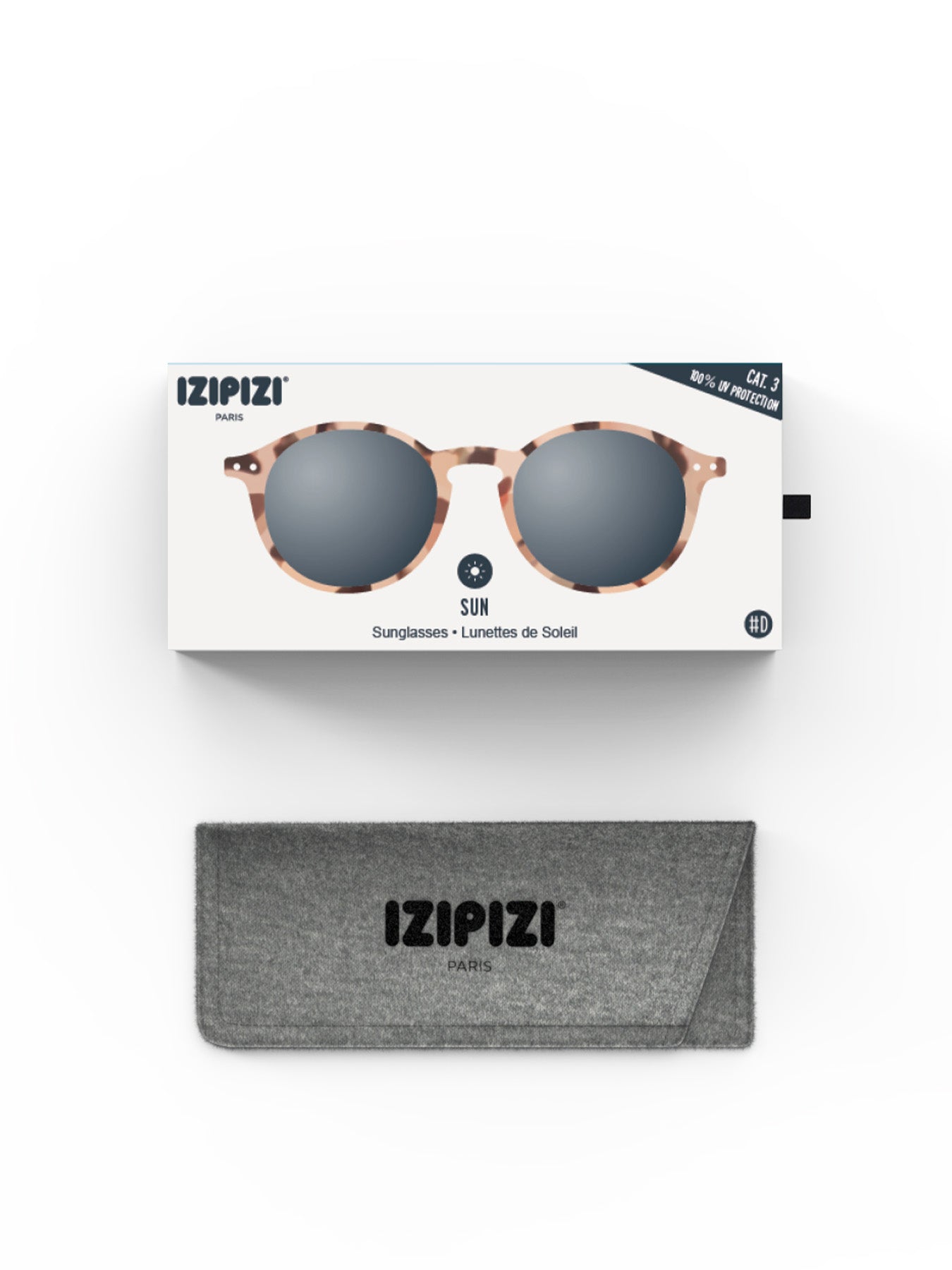 #D SUN Sunglasses Light Tortoise Brown