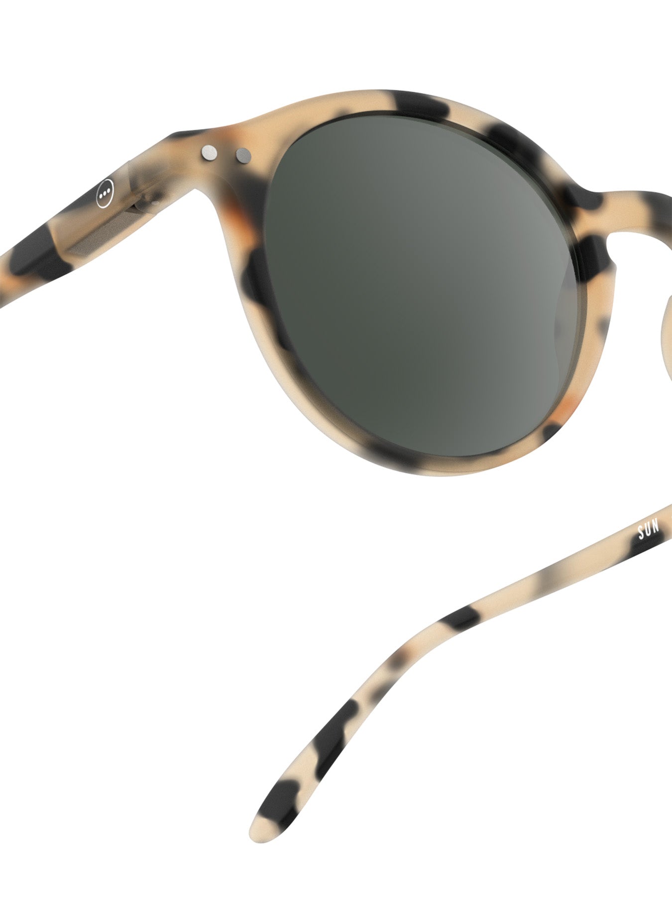 #D SUN Sunglasses Light Tortoise Brown