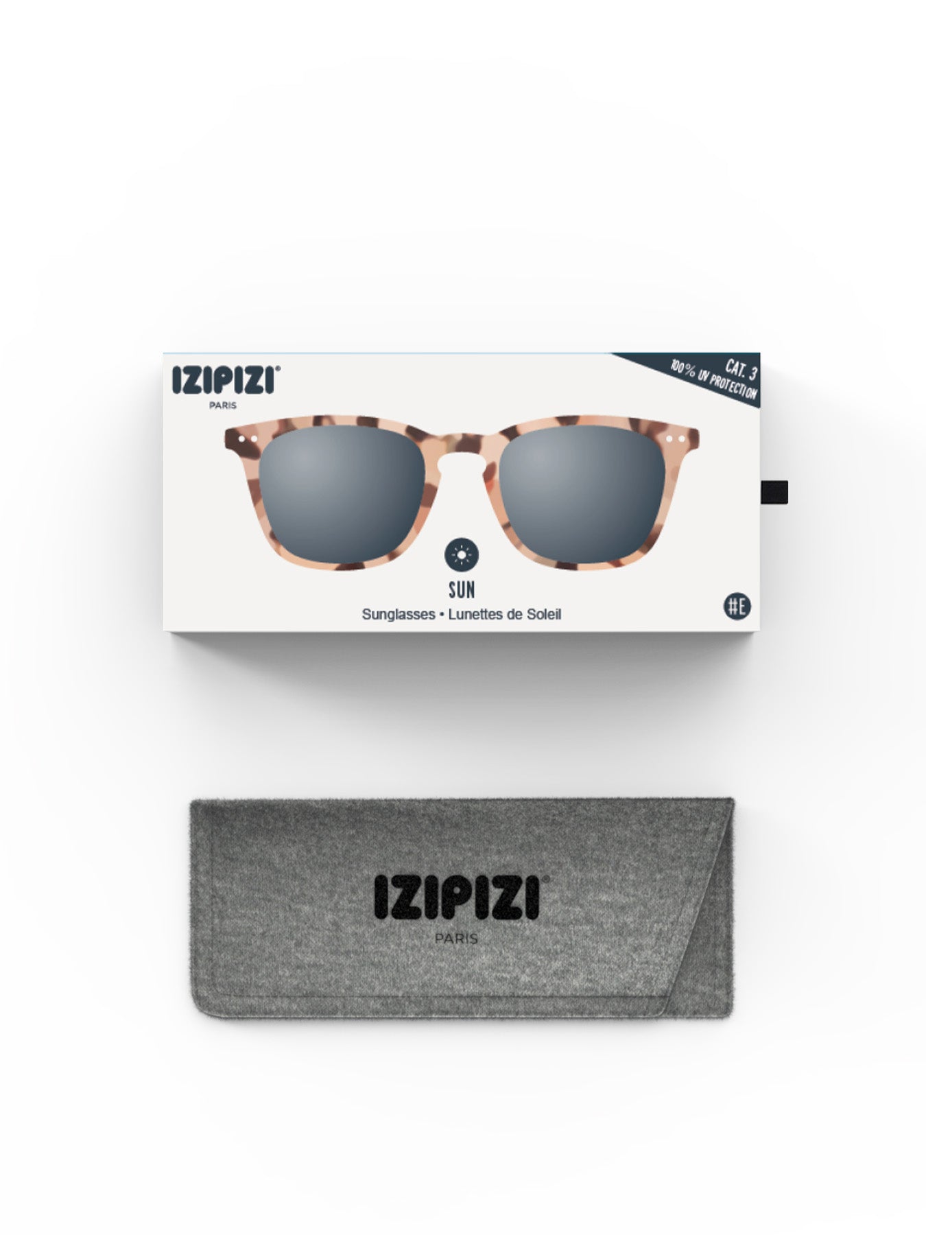 #E SUN Sunglasses Light Tortoise Brown