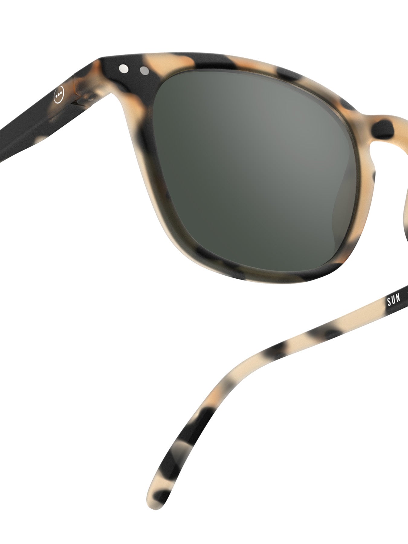 #E SUN Sunglasses Light Tortoise Brown