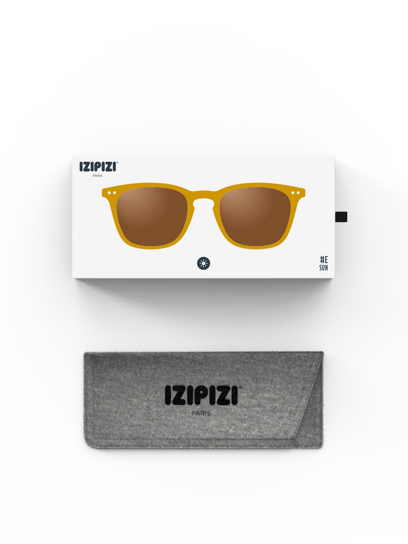 #E SUN Sunglasses Golden Green