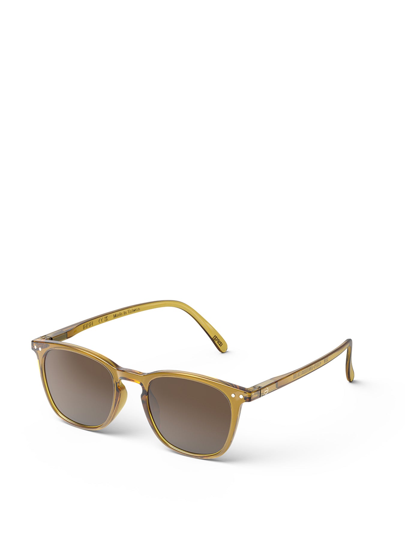 #E SUN Sunglasses Golden Green