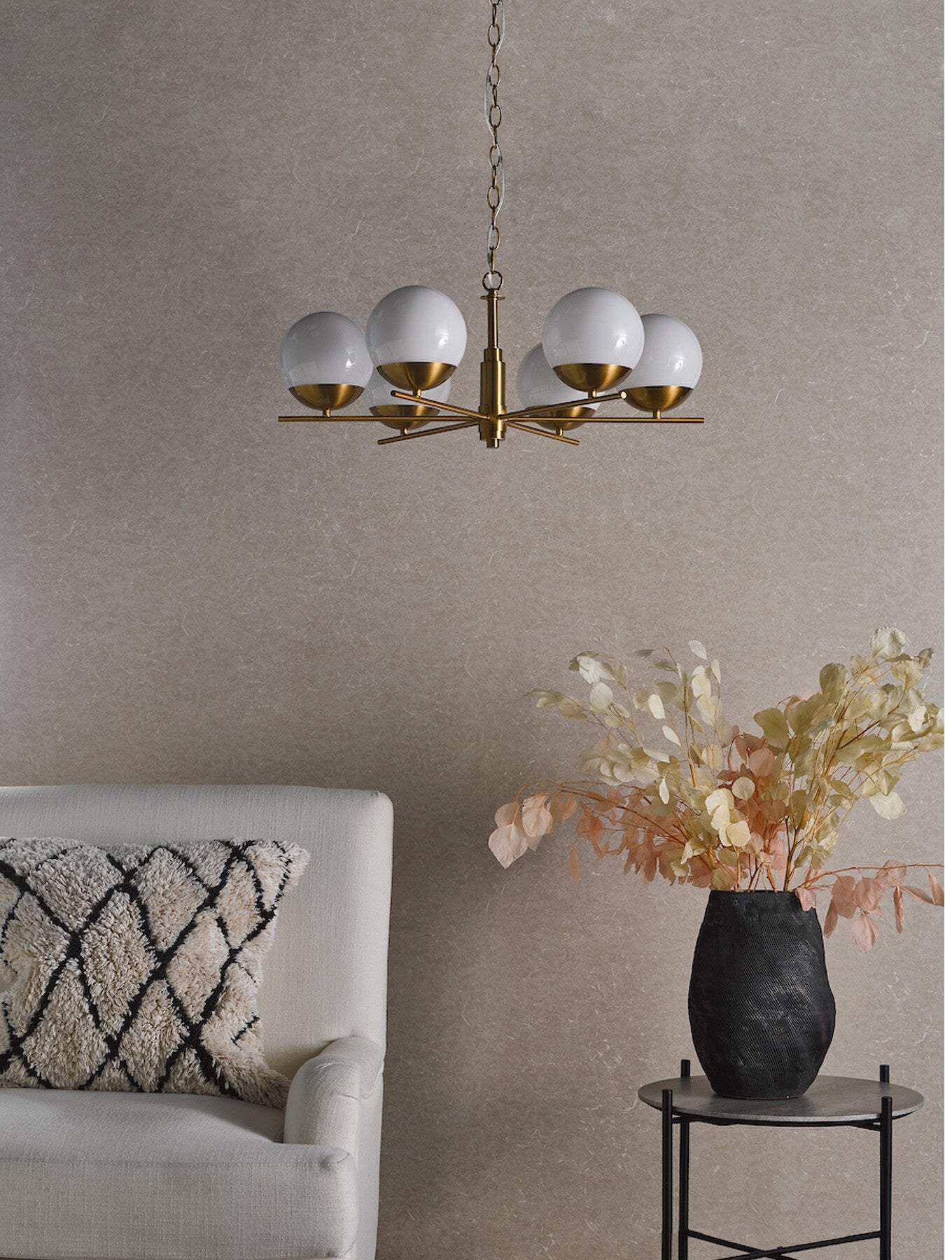 Bombazine 6 Light Pendant