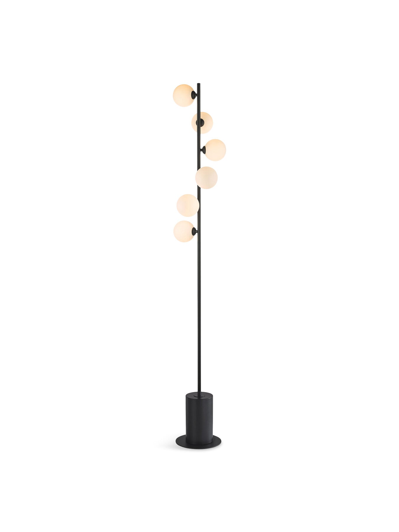 Spiral 6 Light Floor Lamp