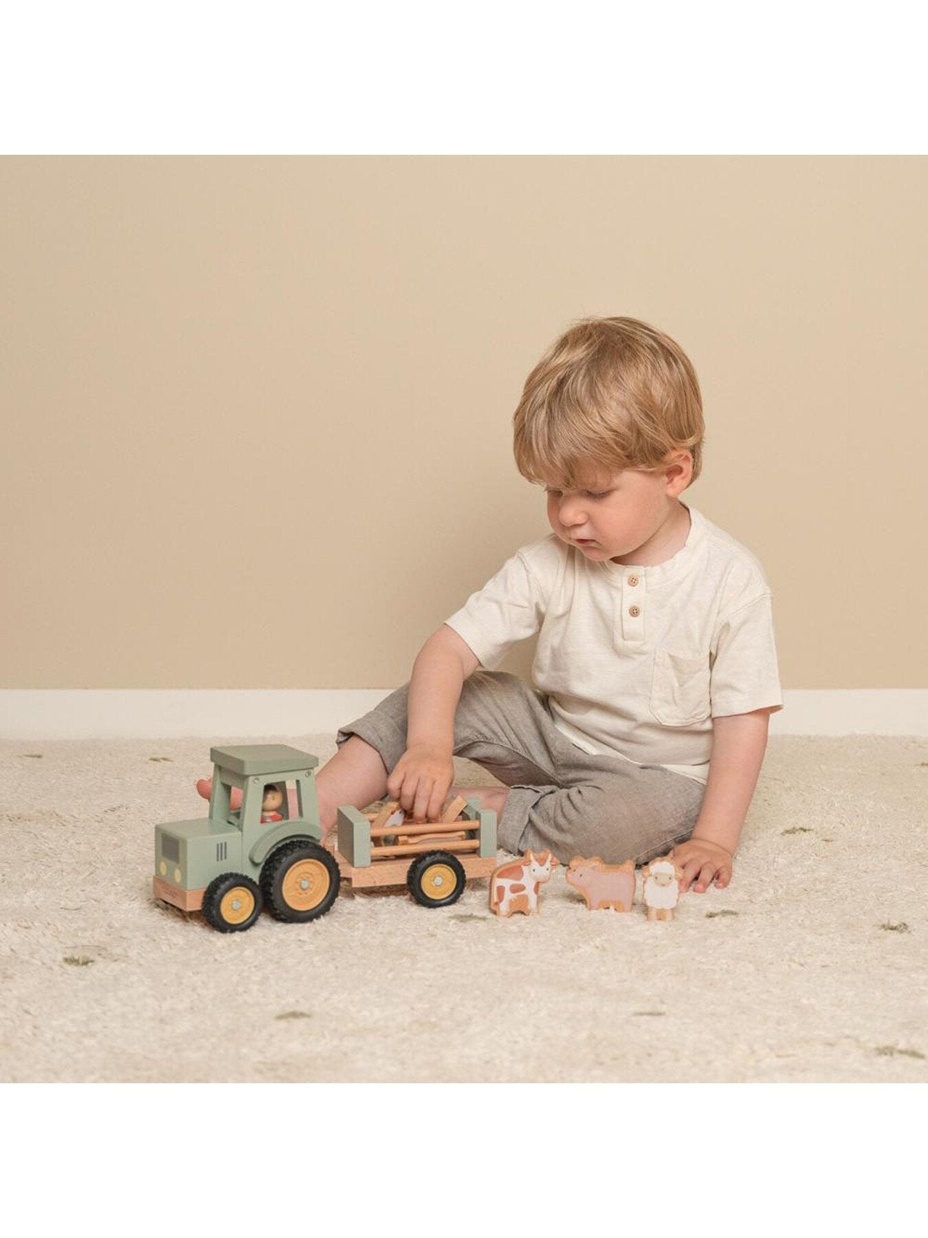 Tractor with Trailer Little Farm