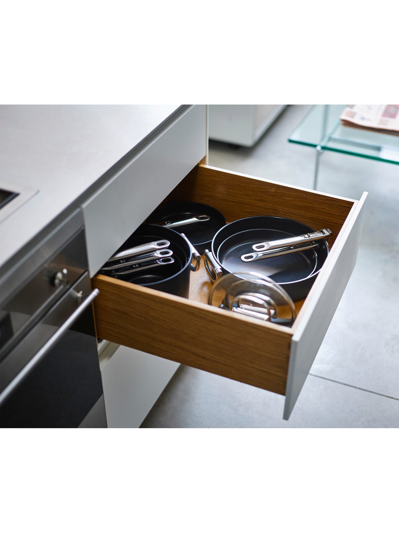 Space Non Stick Saute Pan Lid