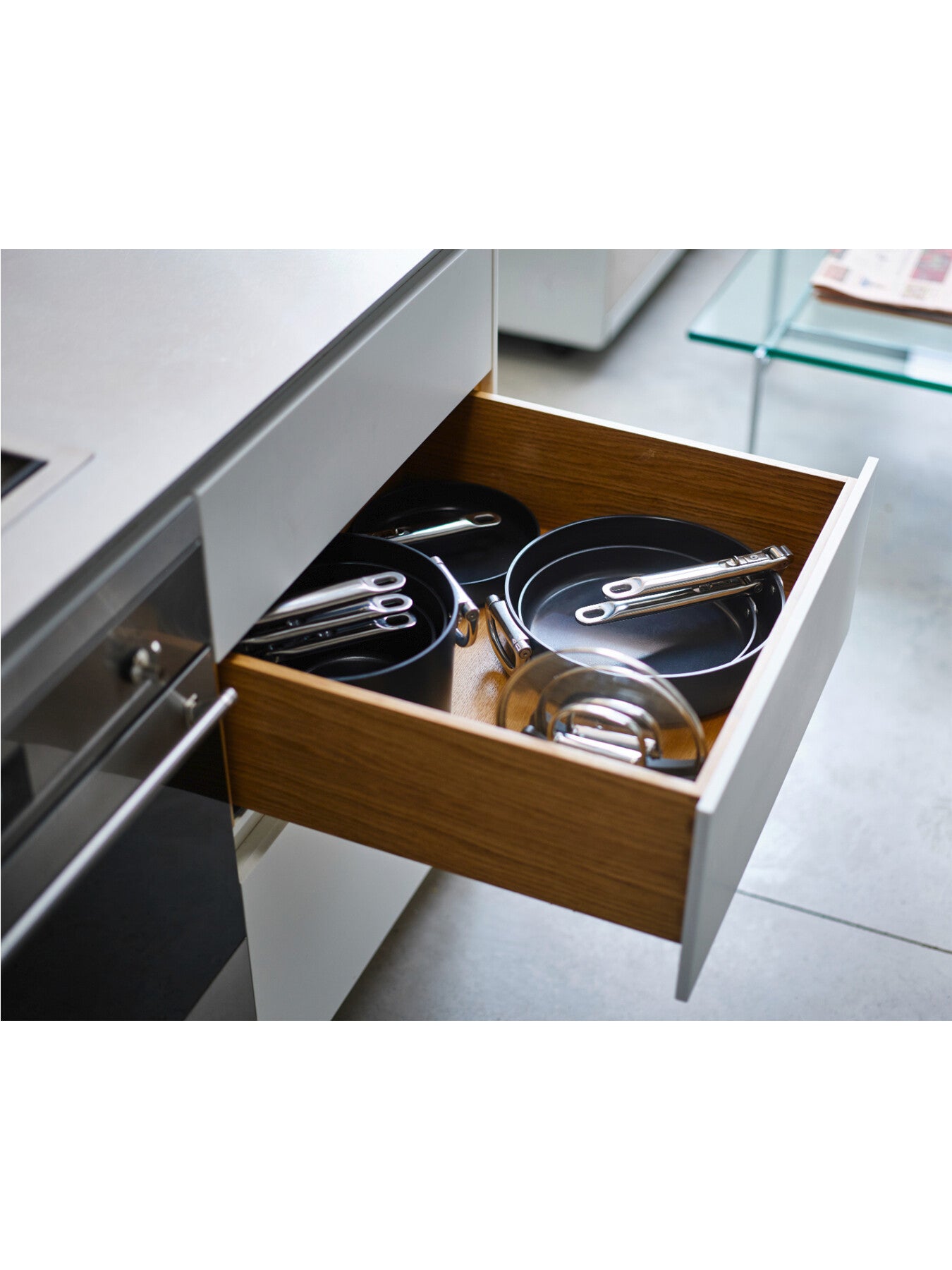 Space Non Stick 2 Piece Frying Pan Set