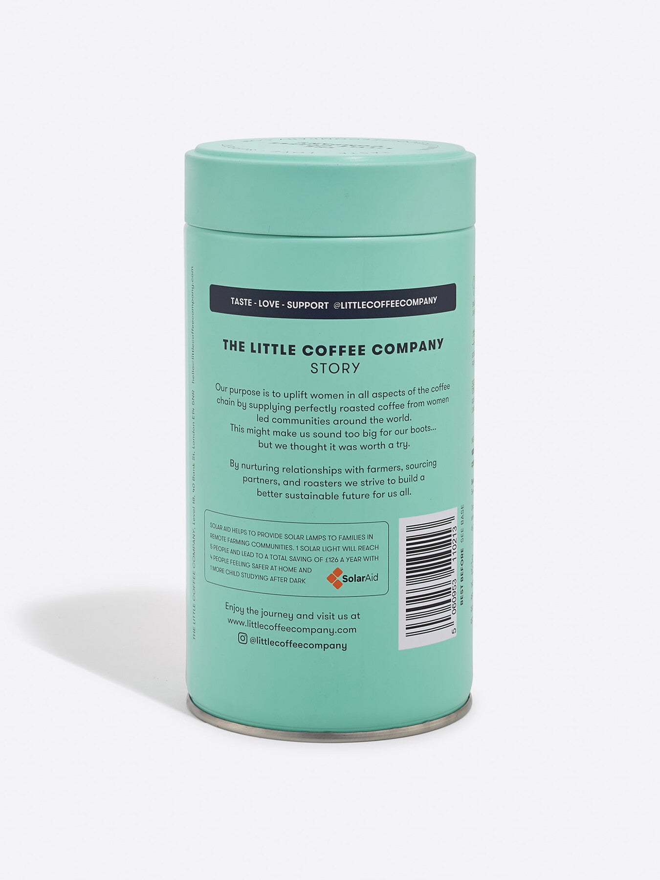 Tanzania Roasted Ground Coffee Tin 250g