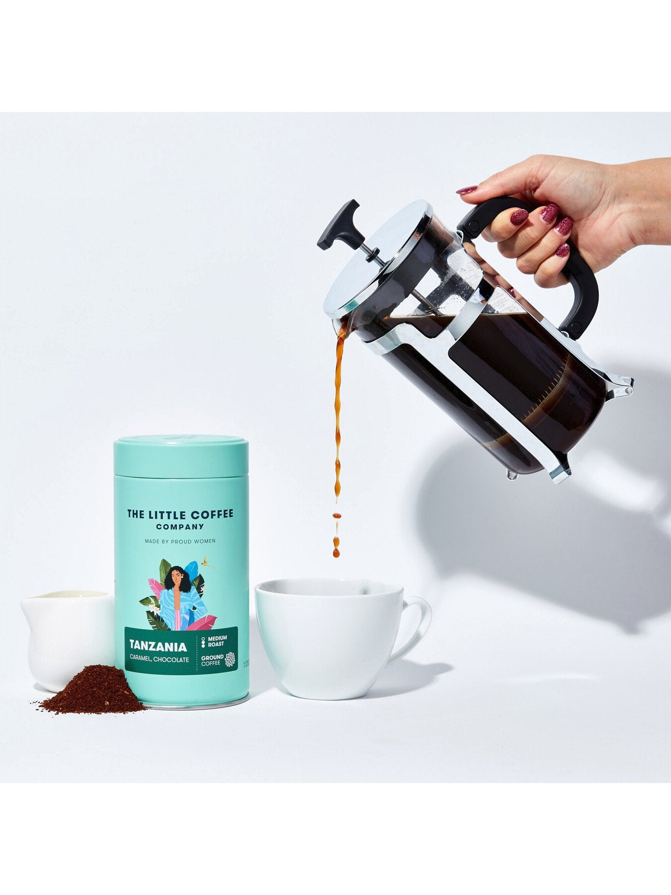 Tanzania Roasted Ground Coffee Tin 250g