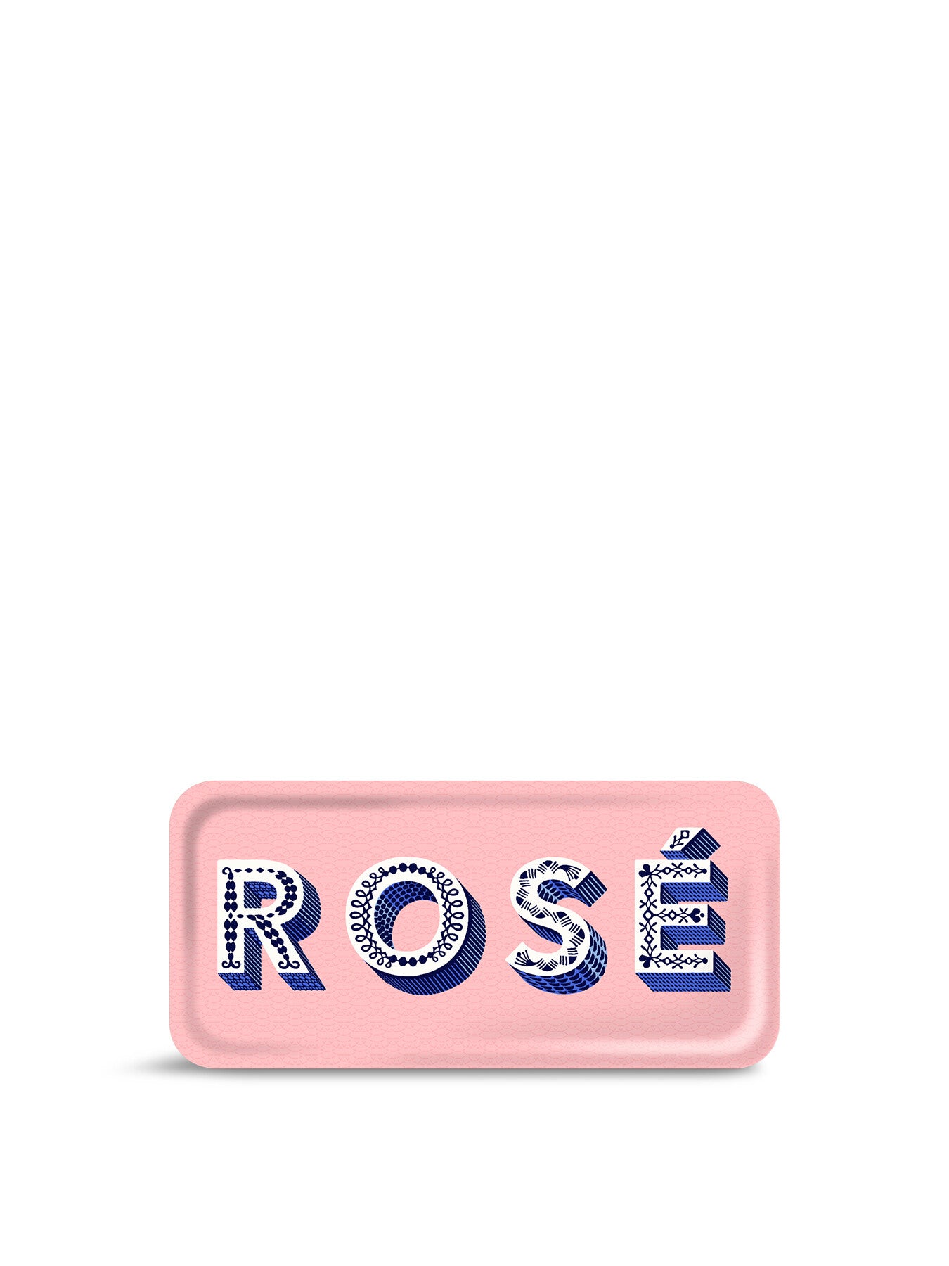 Rose Pink Small Rectangular Tray