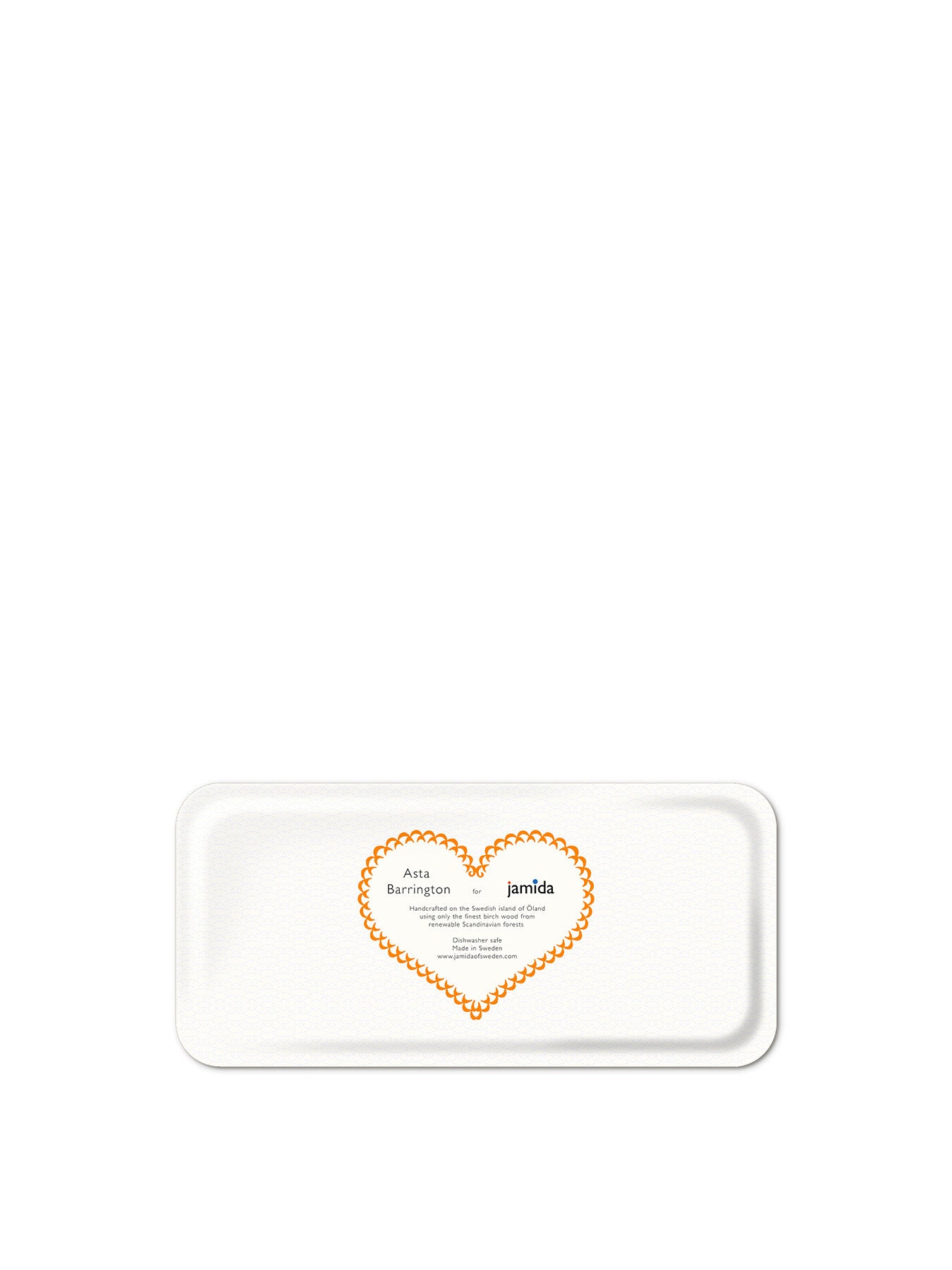Champagne Satsuma Orange Small Rectangular Tray