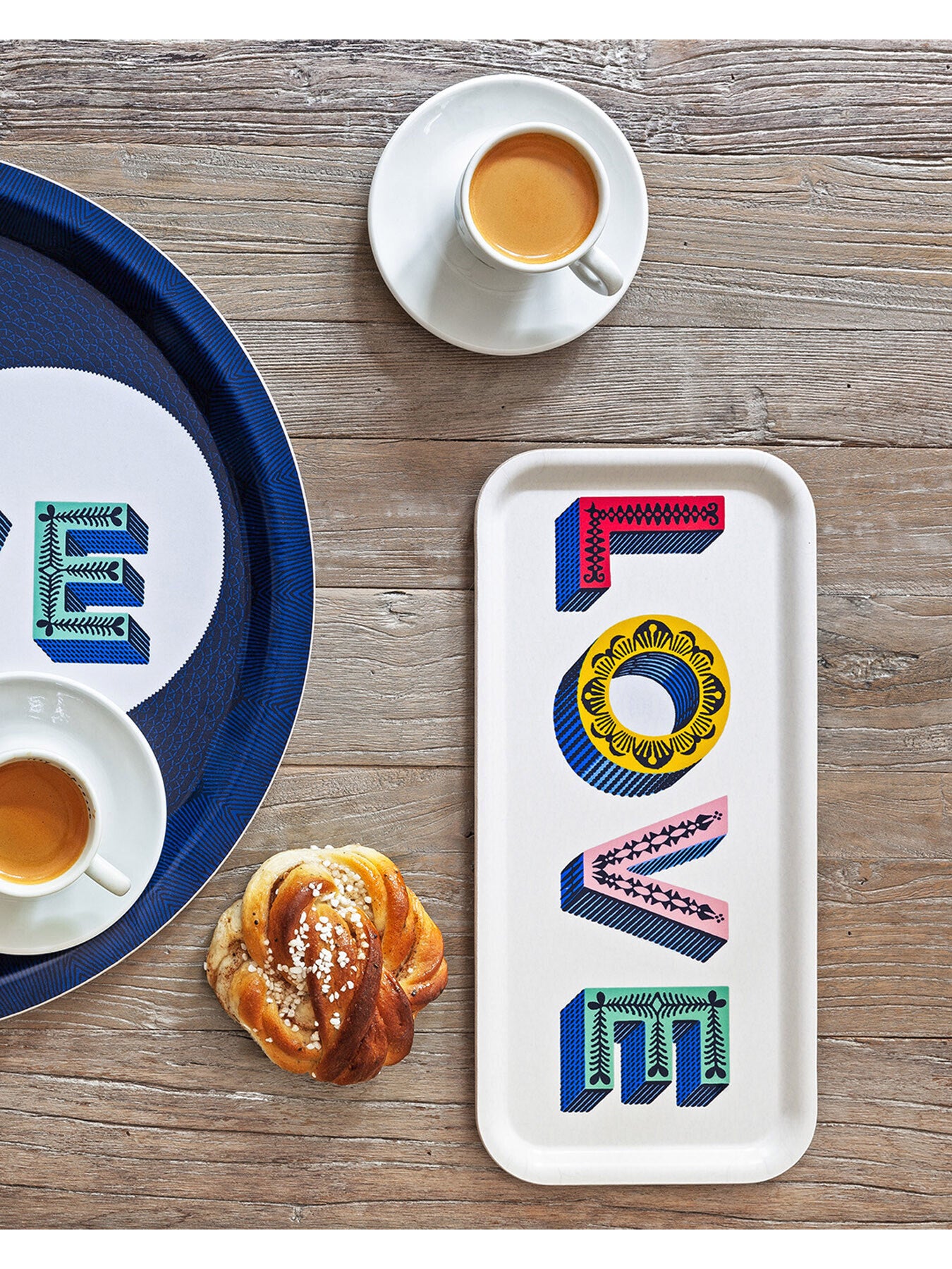 Love Multi Small Rectangular Tray