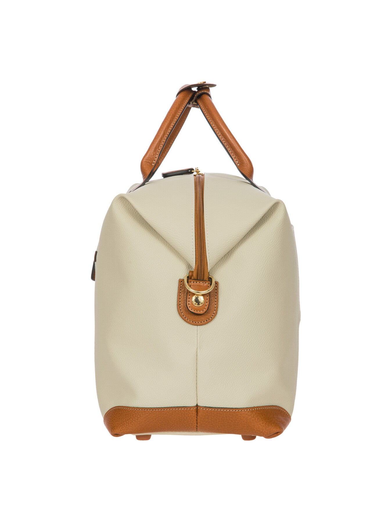 Firenze Leather Holdall Cream 43cm