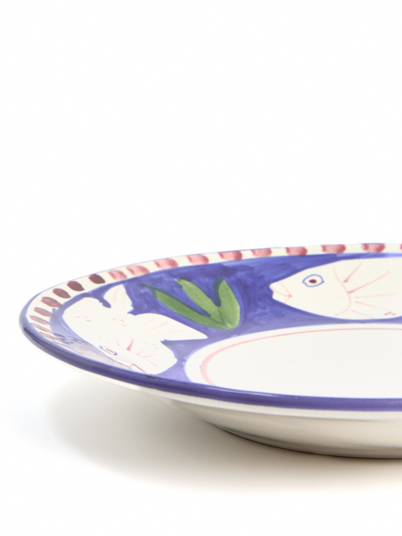 Materia Decorated Poseidon Dinner Plate