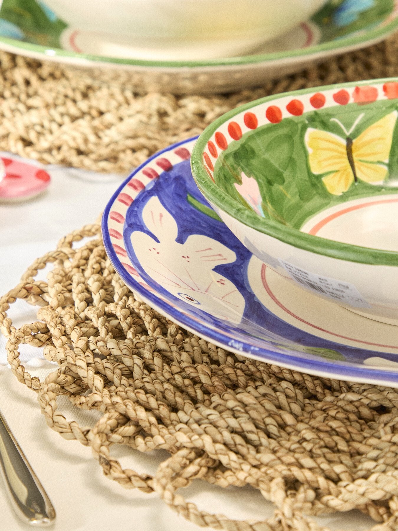 Materia Decorated Poseidon Dinner Plate