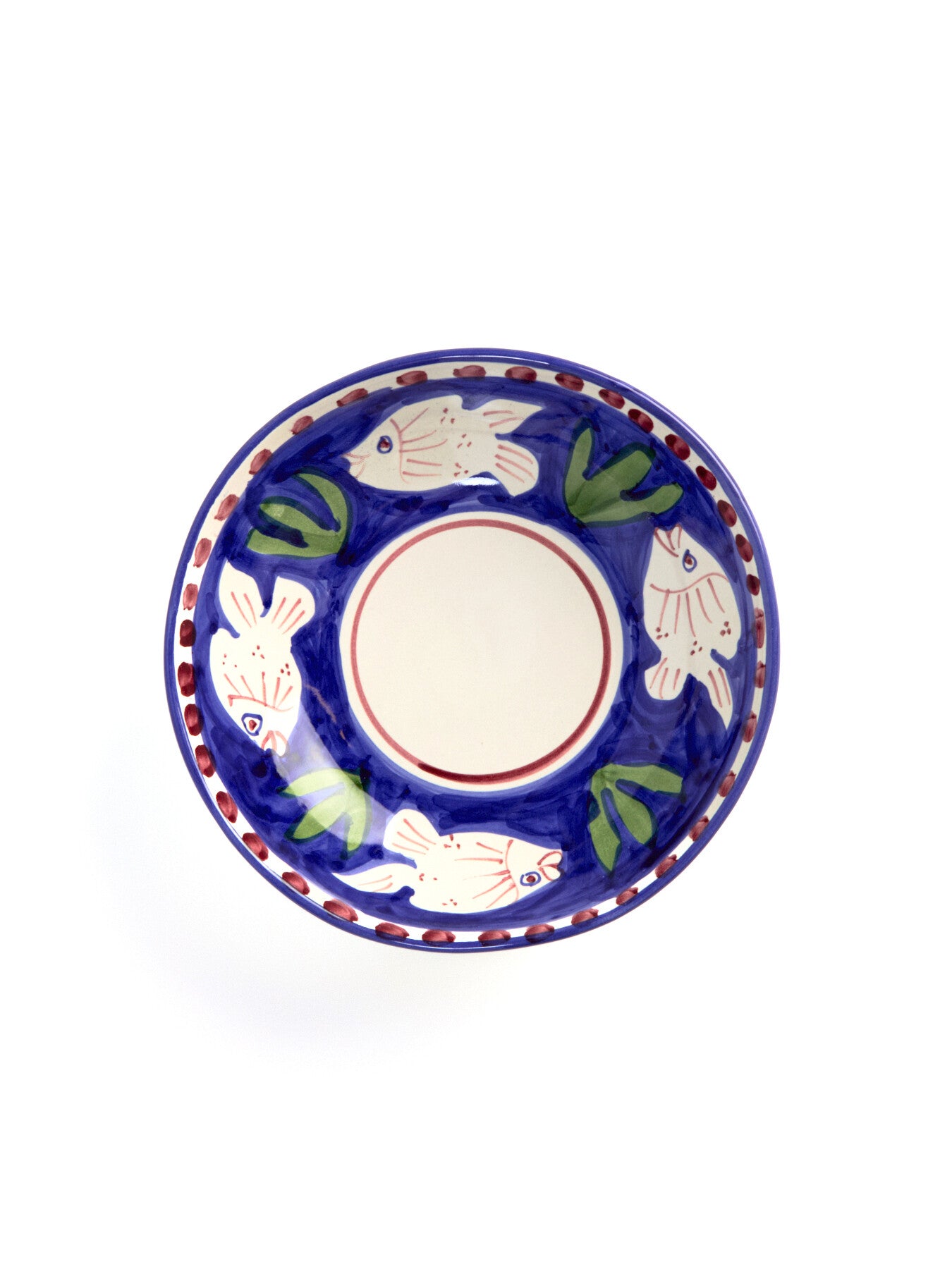 Materia Decorated Poseidon Soup Plate