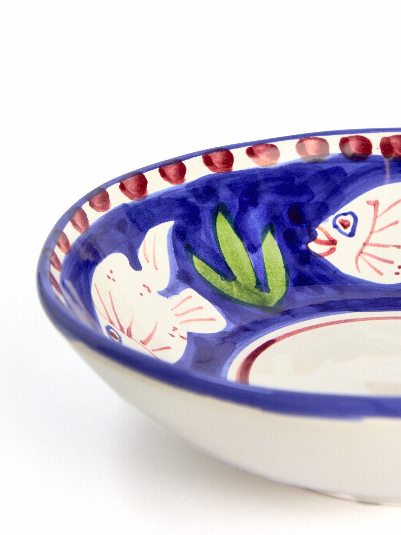 Materia Decorated Poseidon Soup Plate