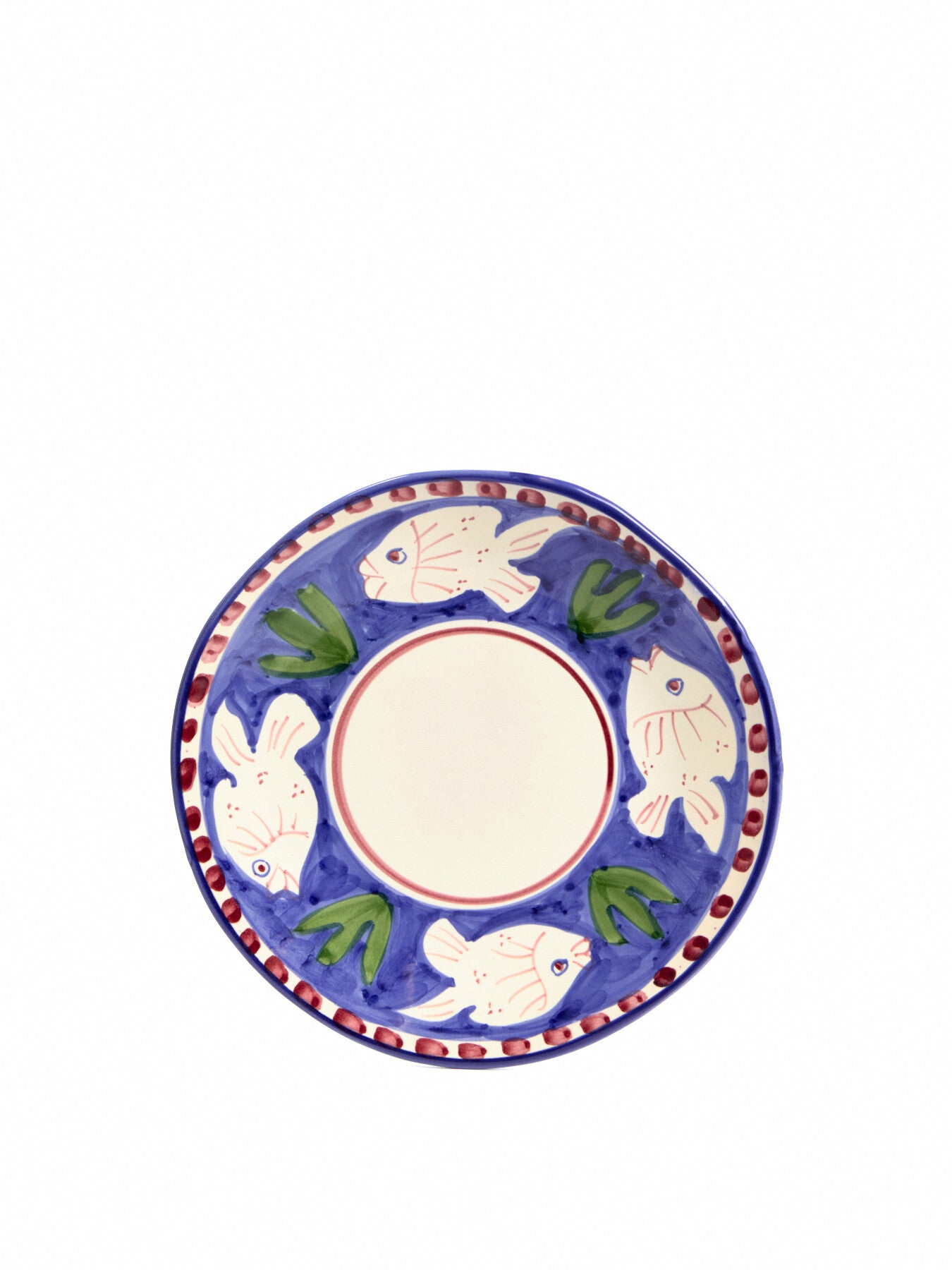 Materia Decorated Poseidon Dessert Plate
