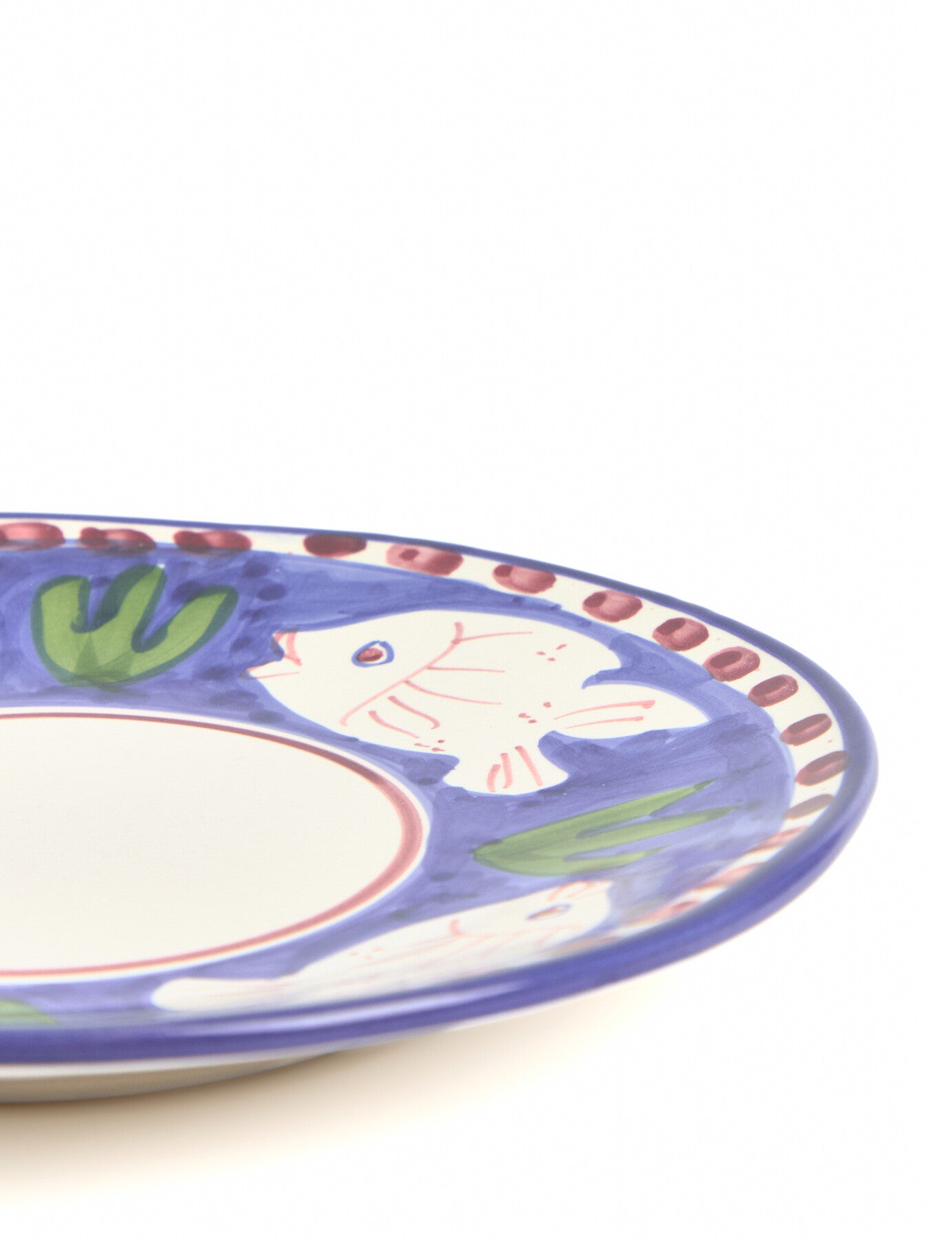 Materia Decorated Poseidon Dessert Plate