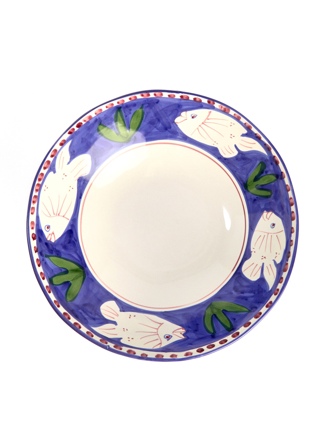 Materia Decorated Poseidon Salad Bowl