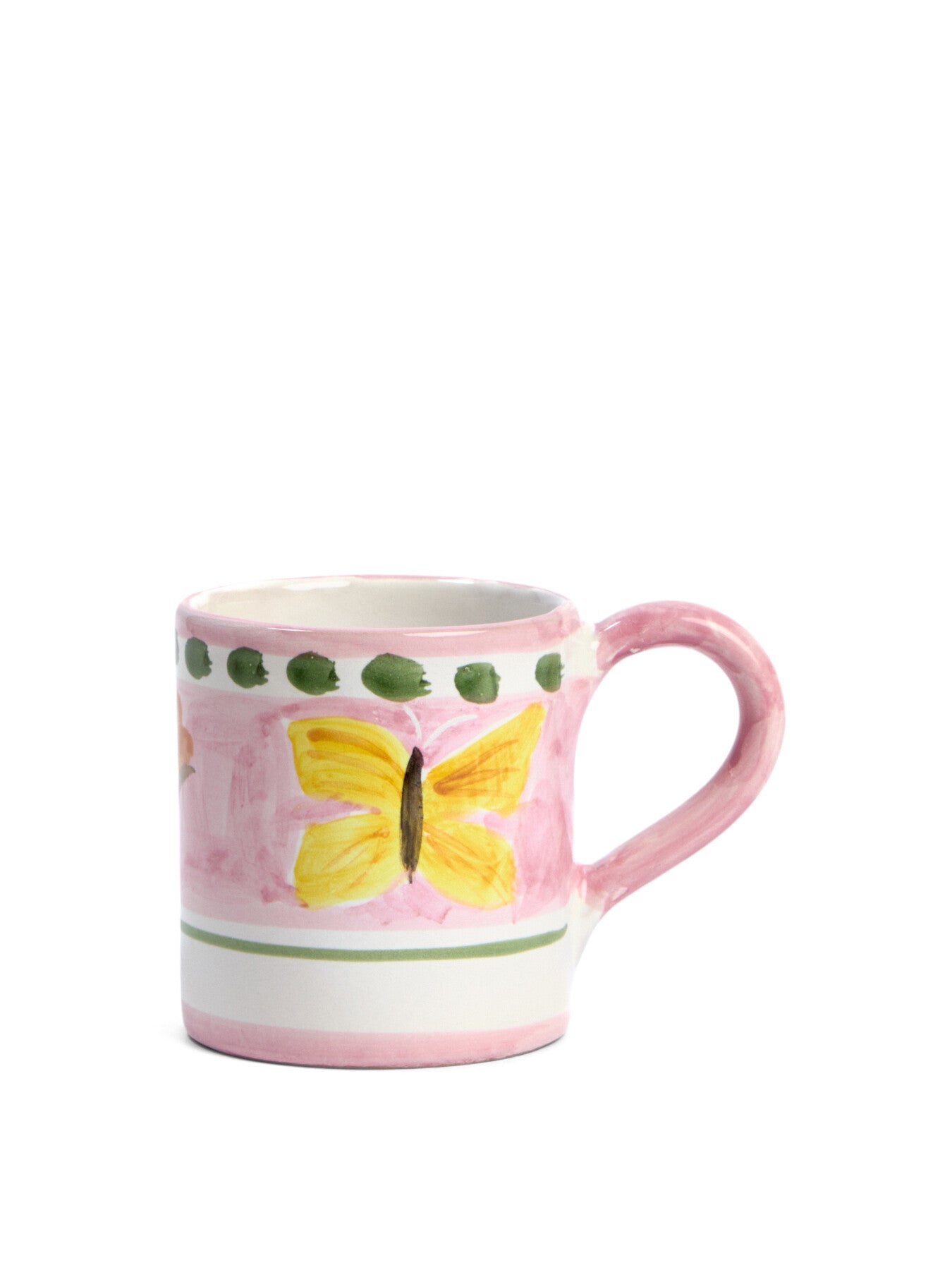 Materia Decorated Butterfly Mug