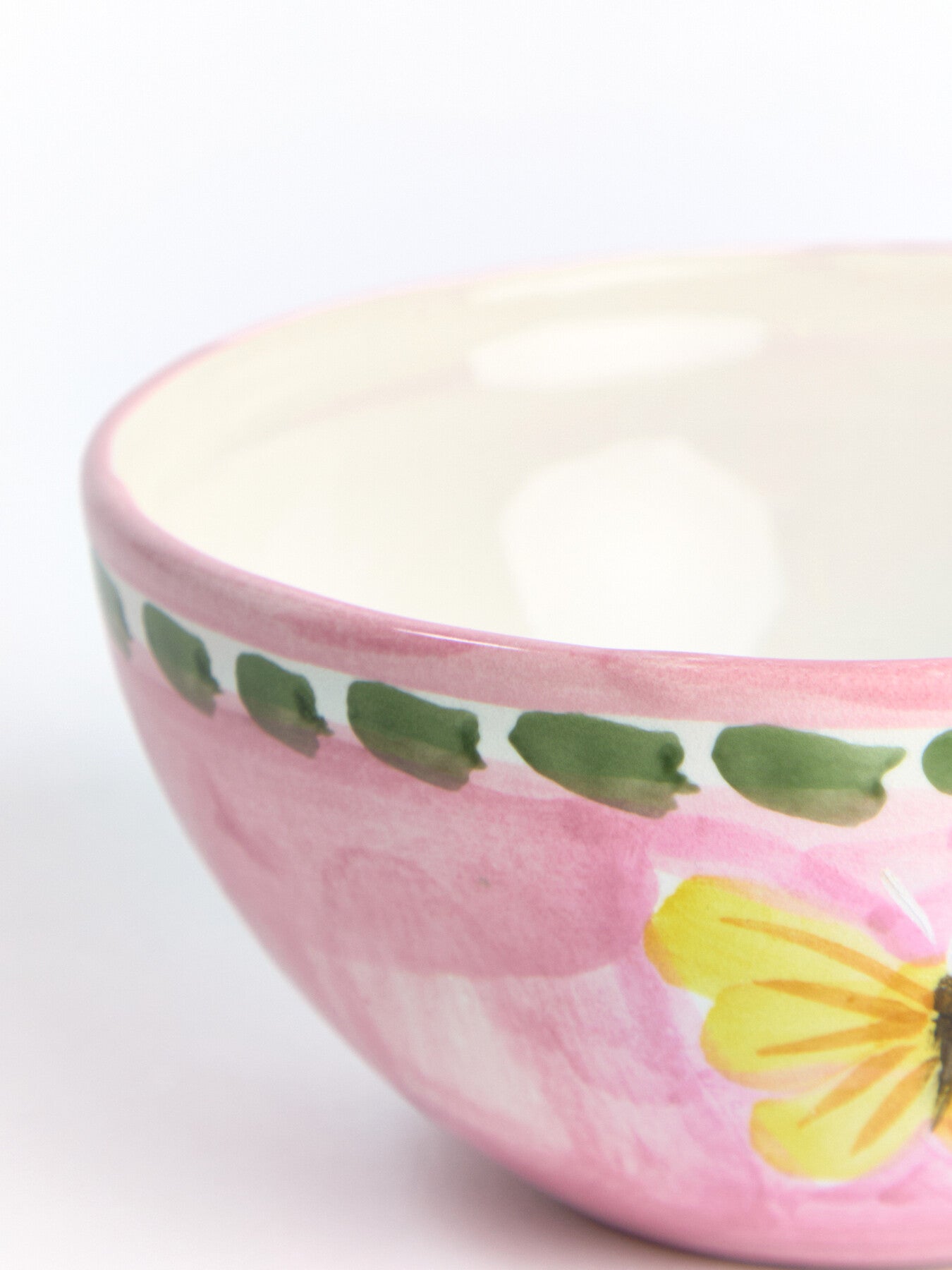 Materia Decorated Butterfly Cereal Bowl
