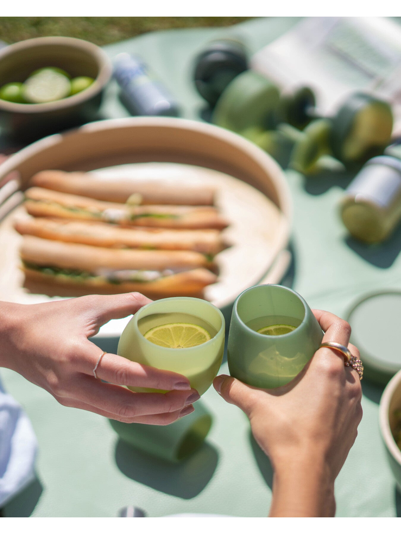 FEGG Unbreakable Silicone Tumbler