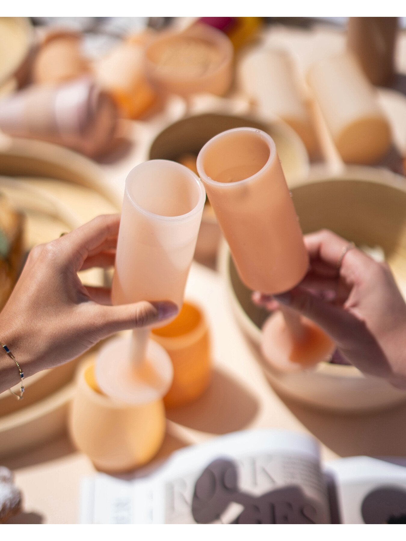 SEFF Unbreakable Silicone Champagne Flute