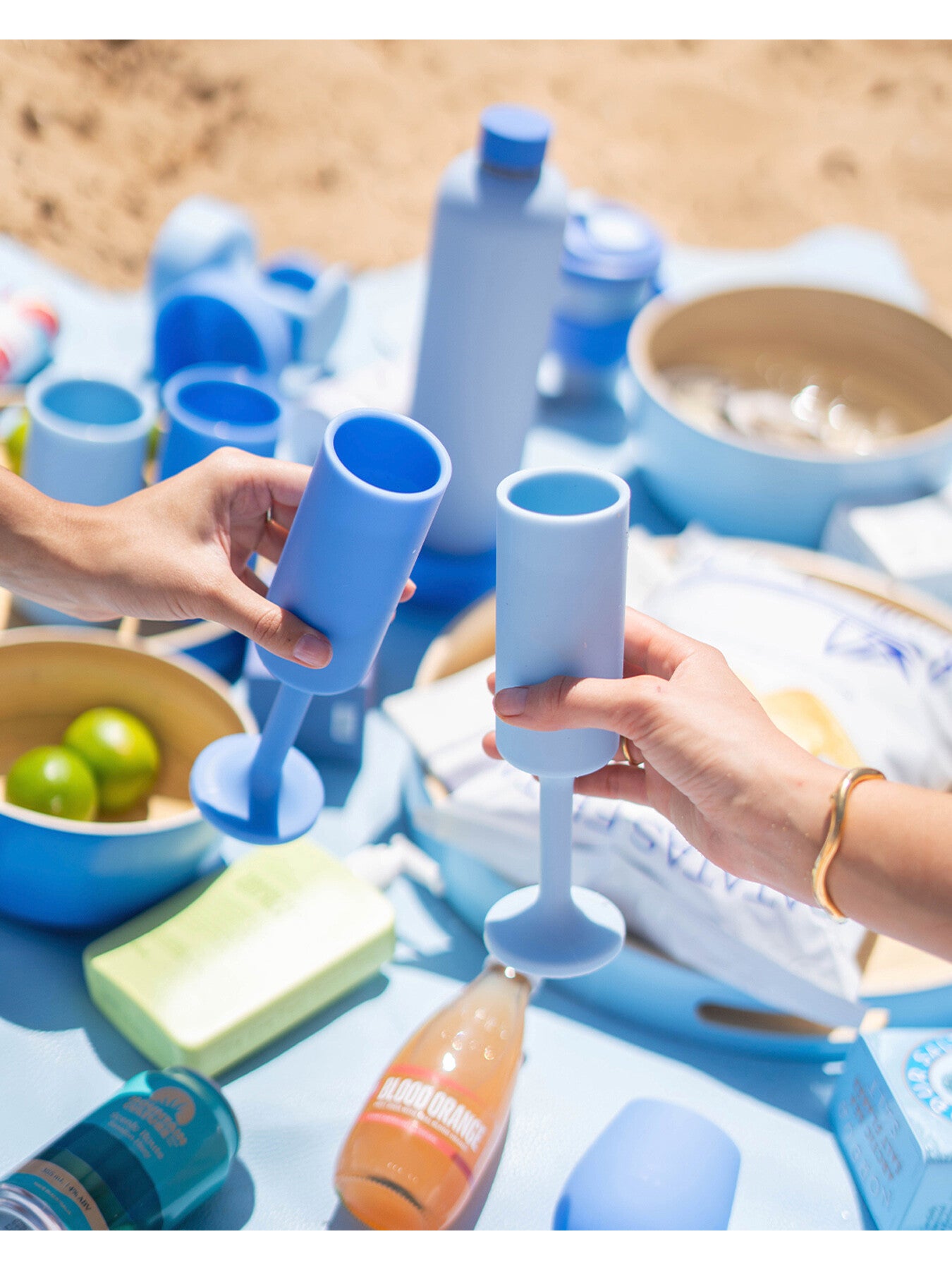 SEFF Unbreakable Silicone Champagne Flute