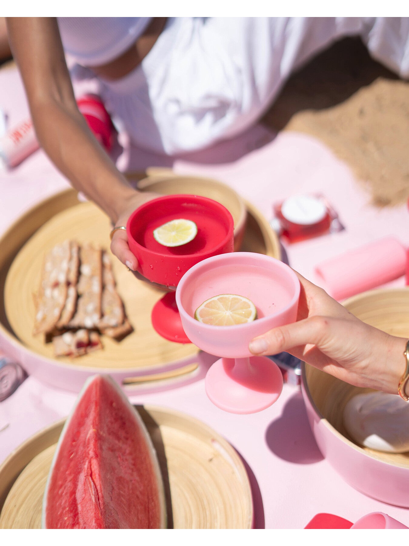 MECC Unbreakable Silicone Cocktail Coupe