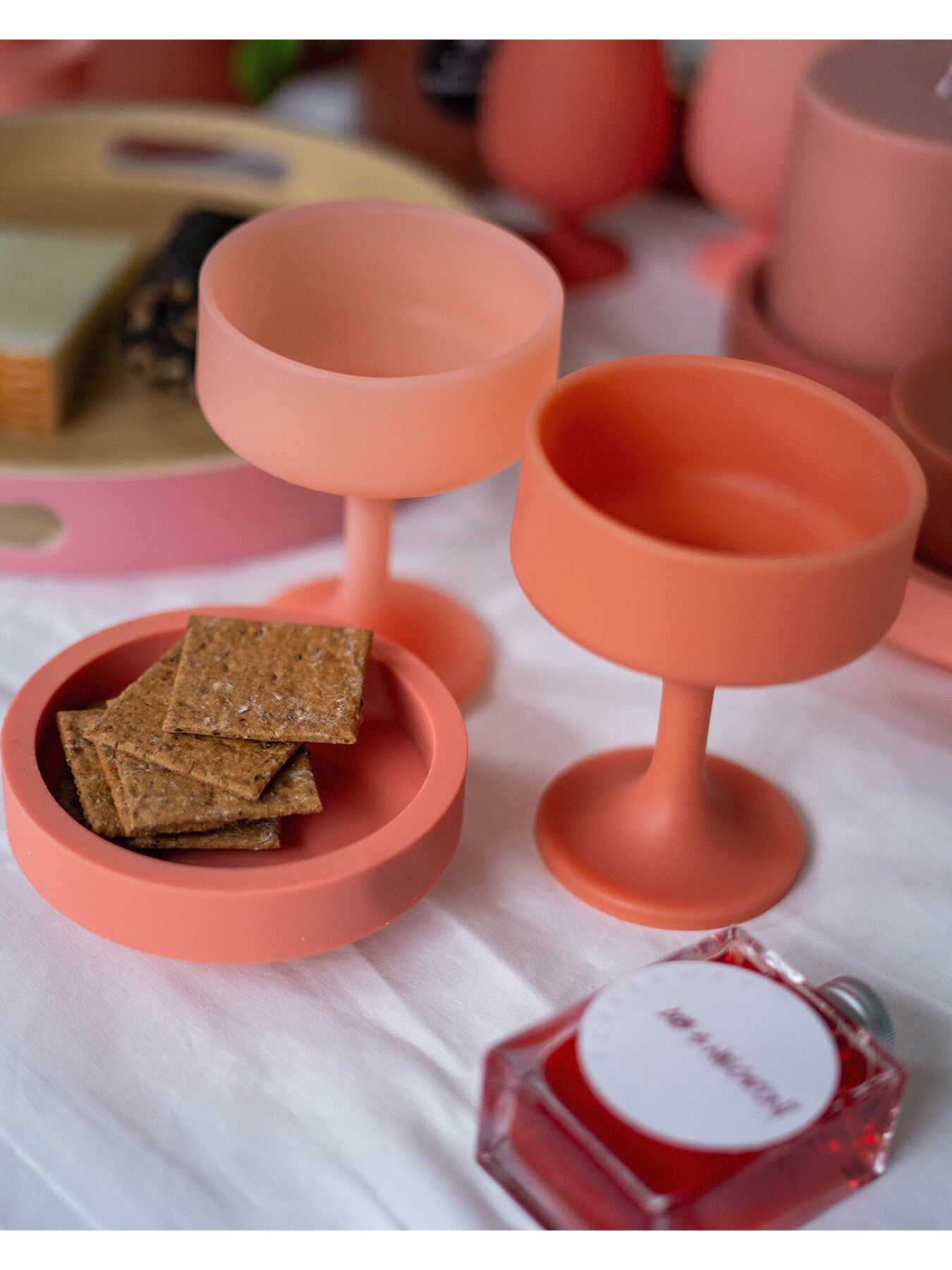 MECC Unbreakable Silicone Cocktail Coupe