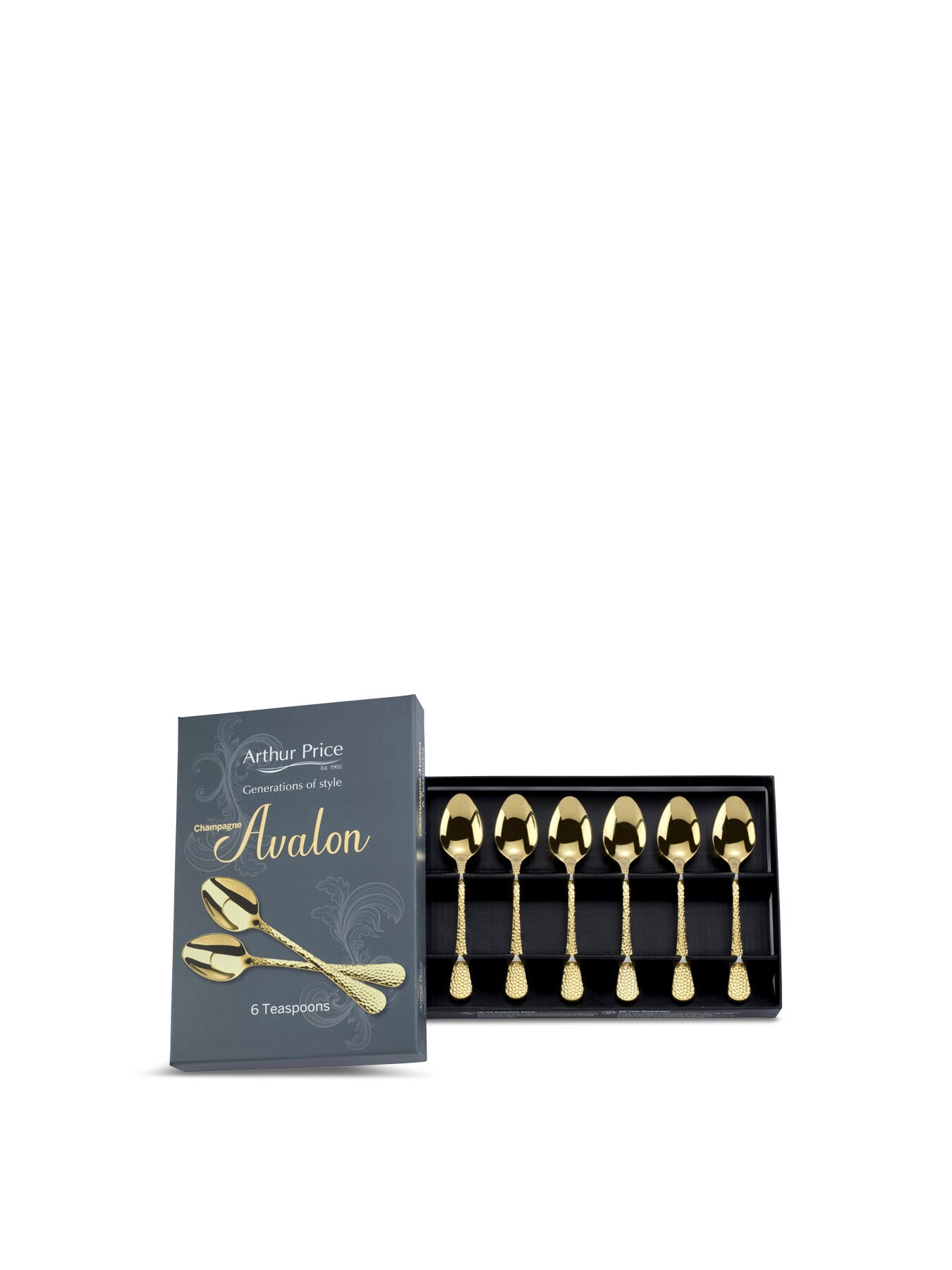Avalon Set of 6 Teaspoons