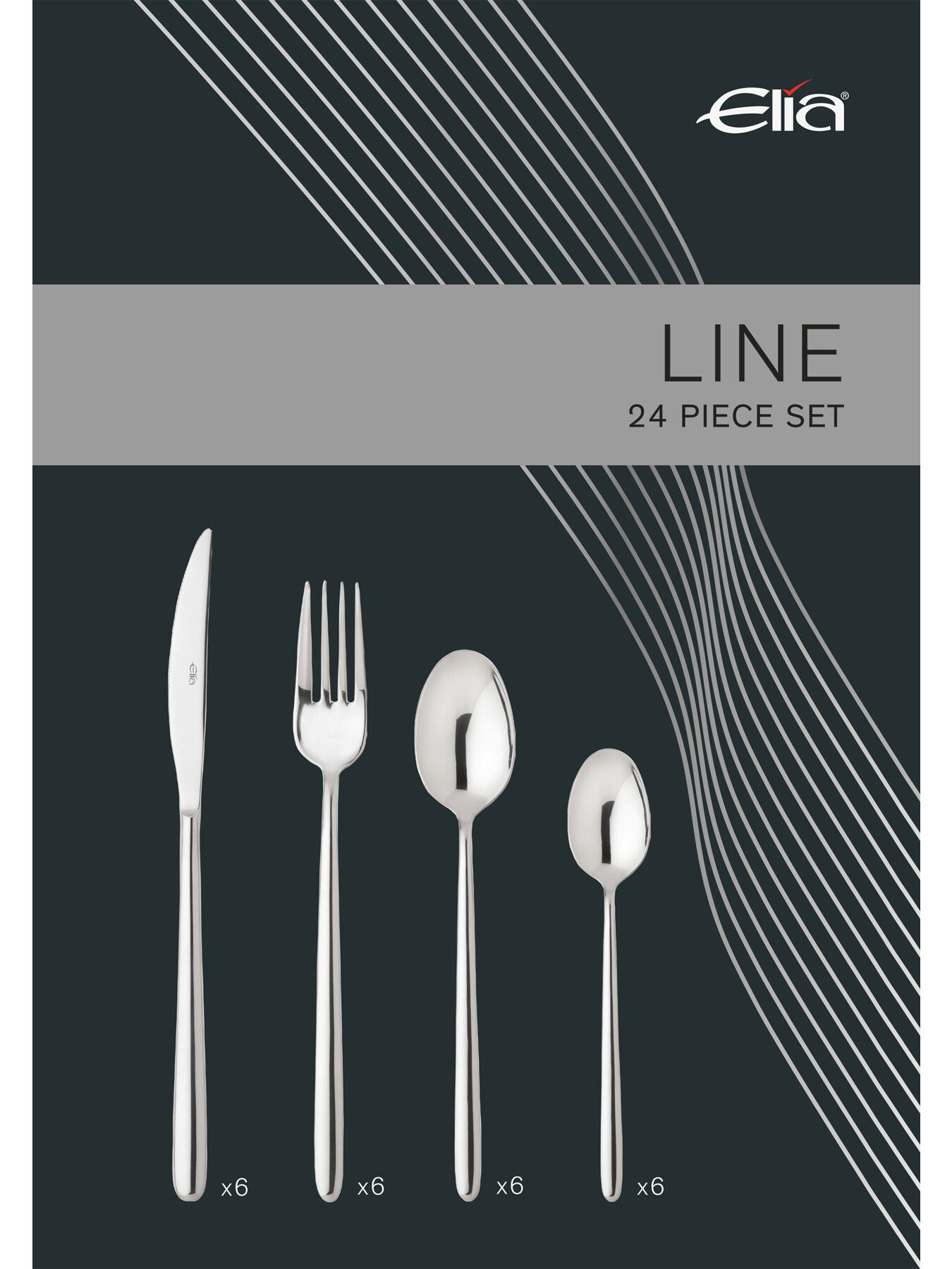 Line 24 Piece Cutlery Set