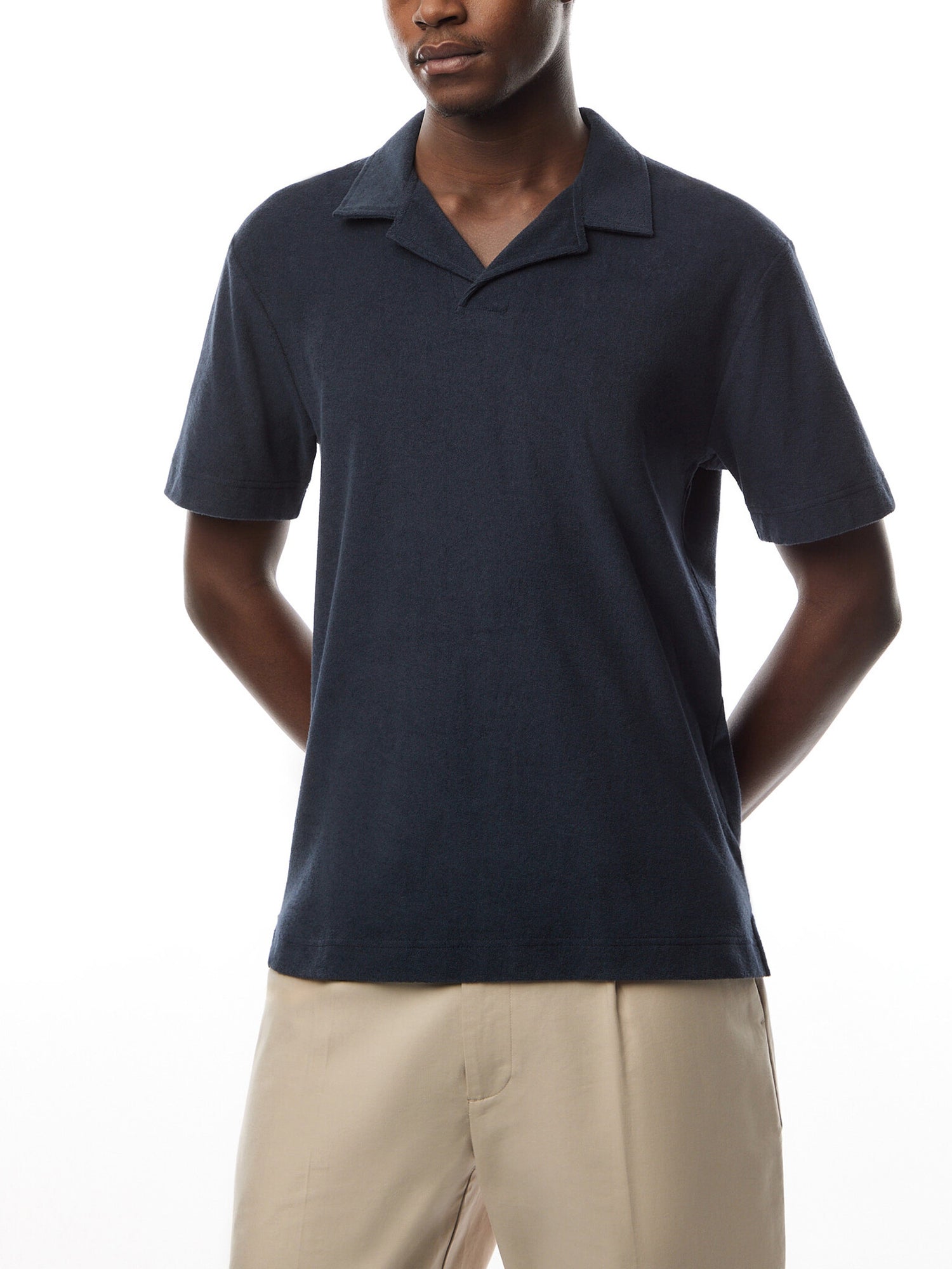 Towelling Polo Shirt