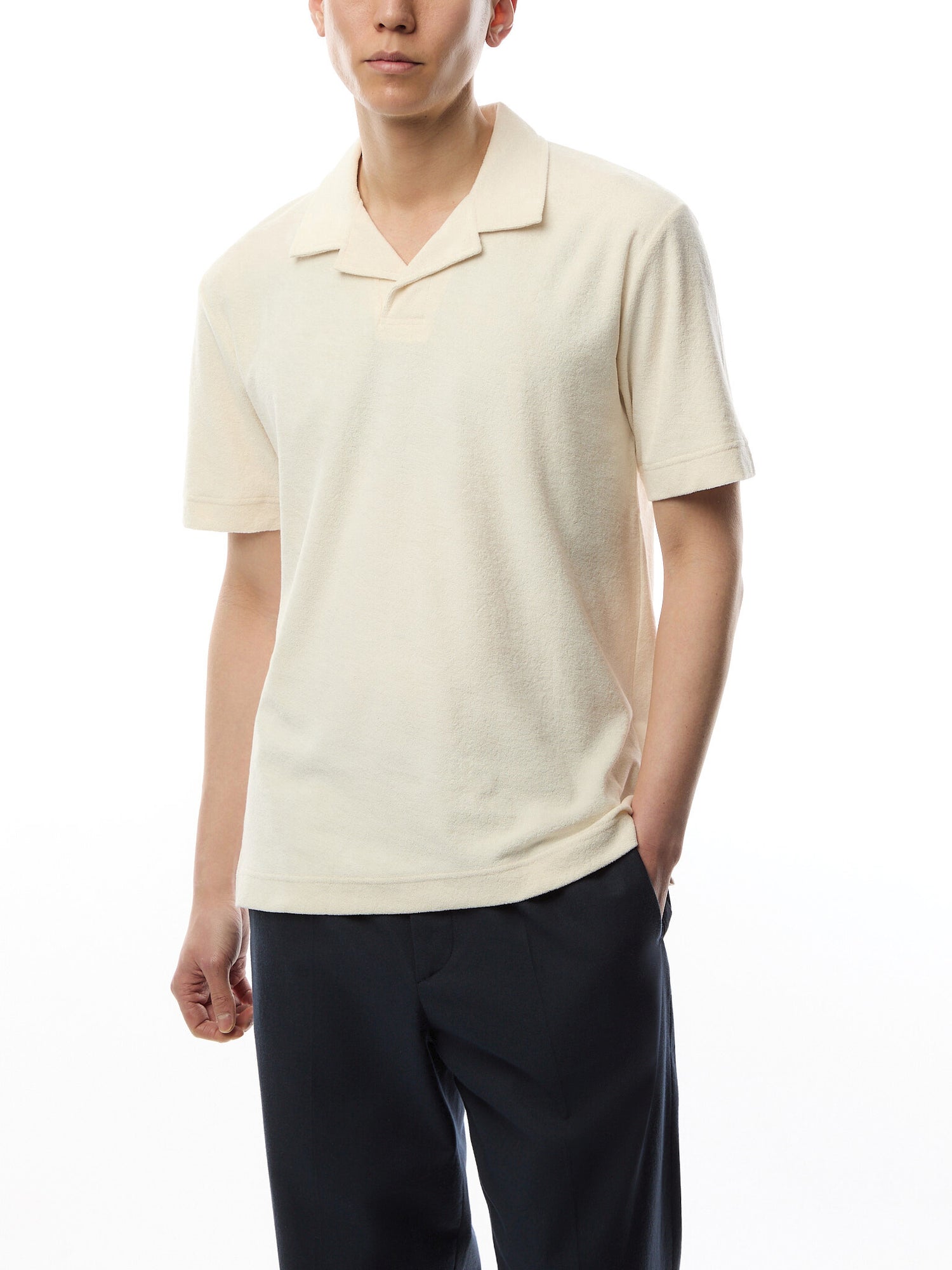 Towelling Polo Shirt