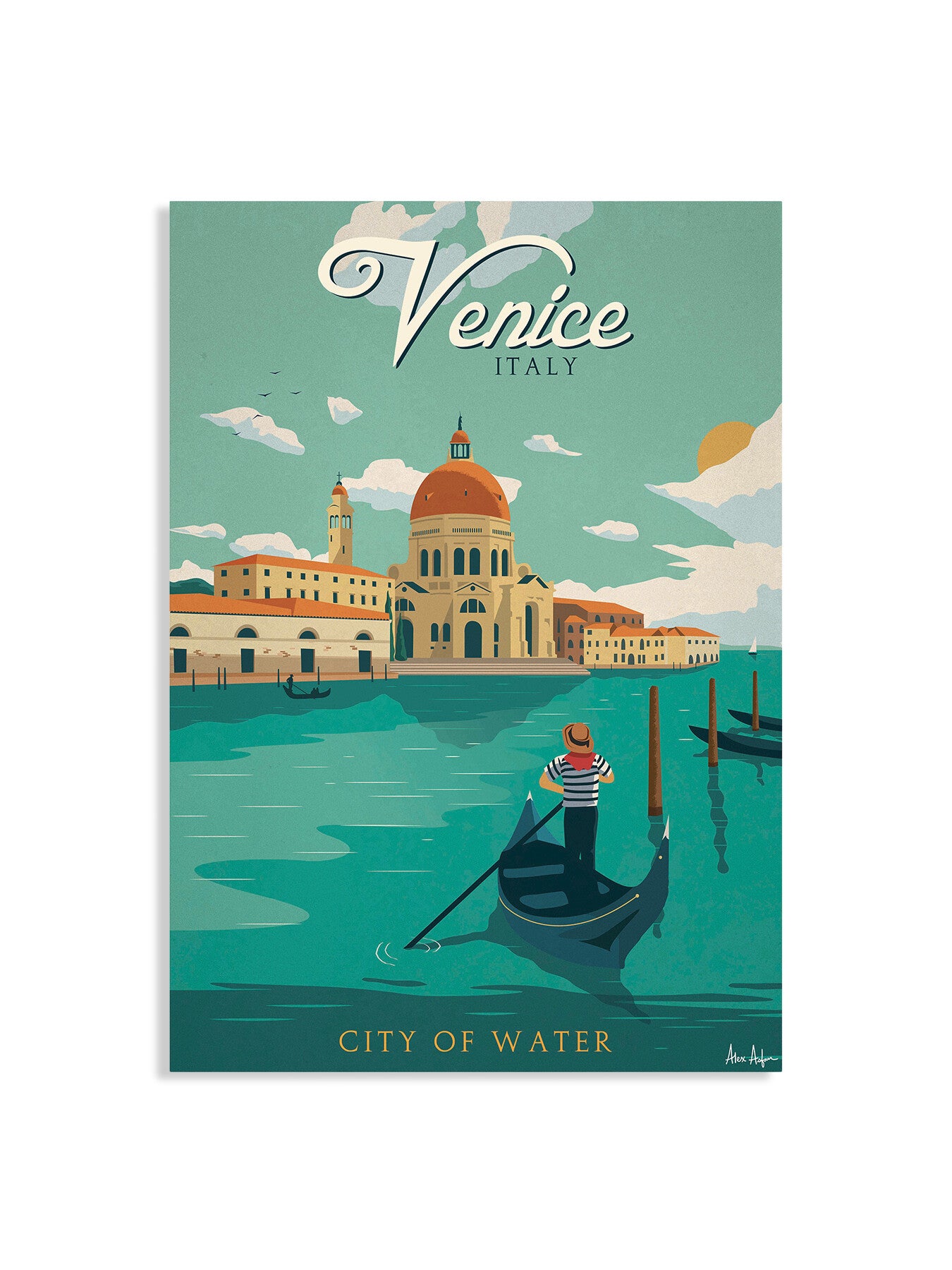 Alex Asfour Venice Poster
