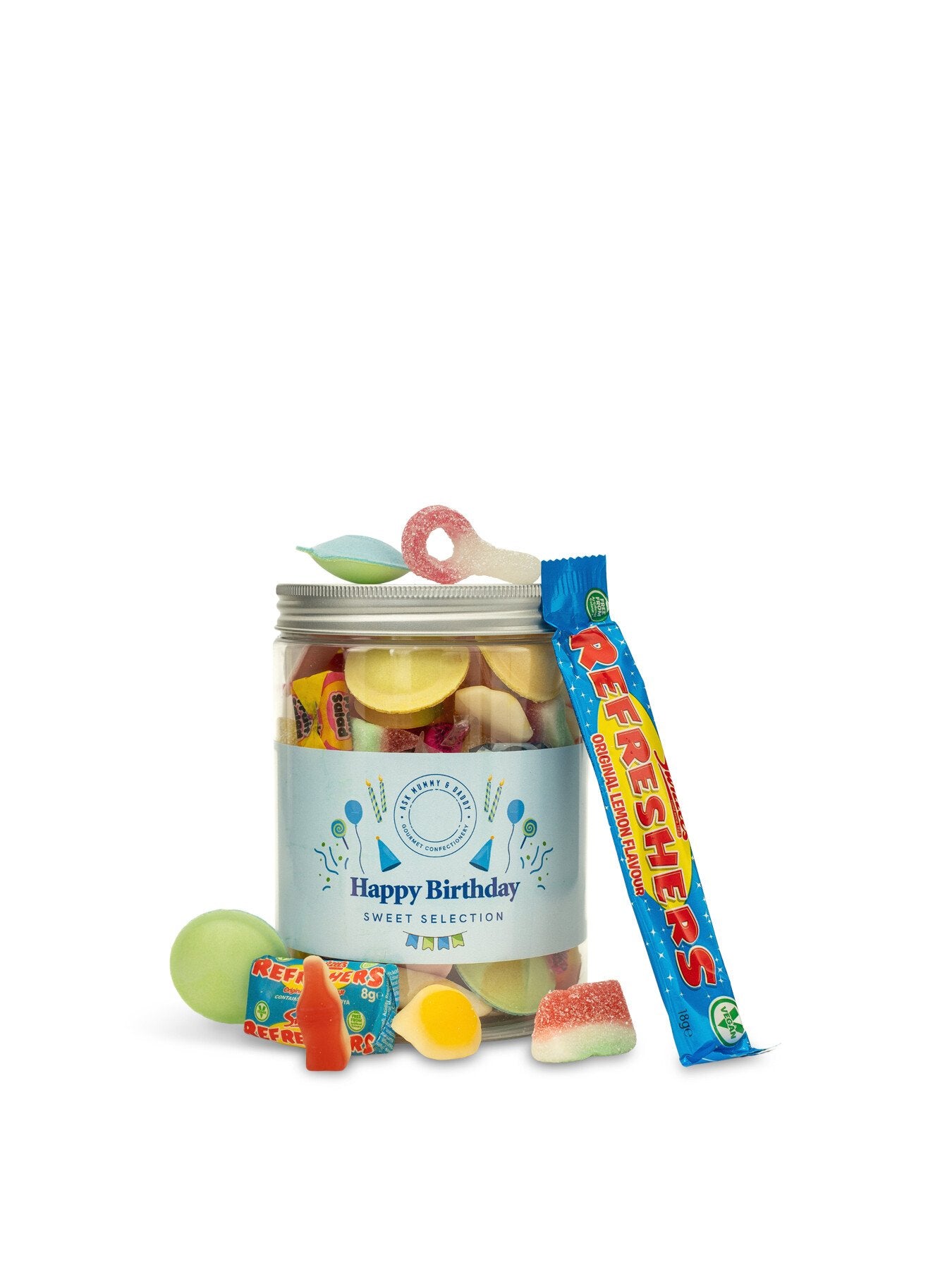 Happy Birthday Blue Label Sweet Selection 600g