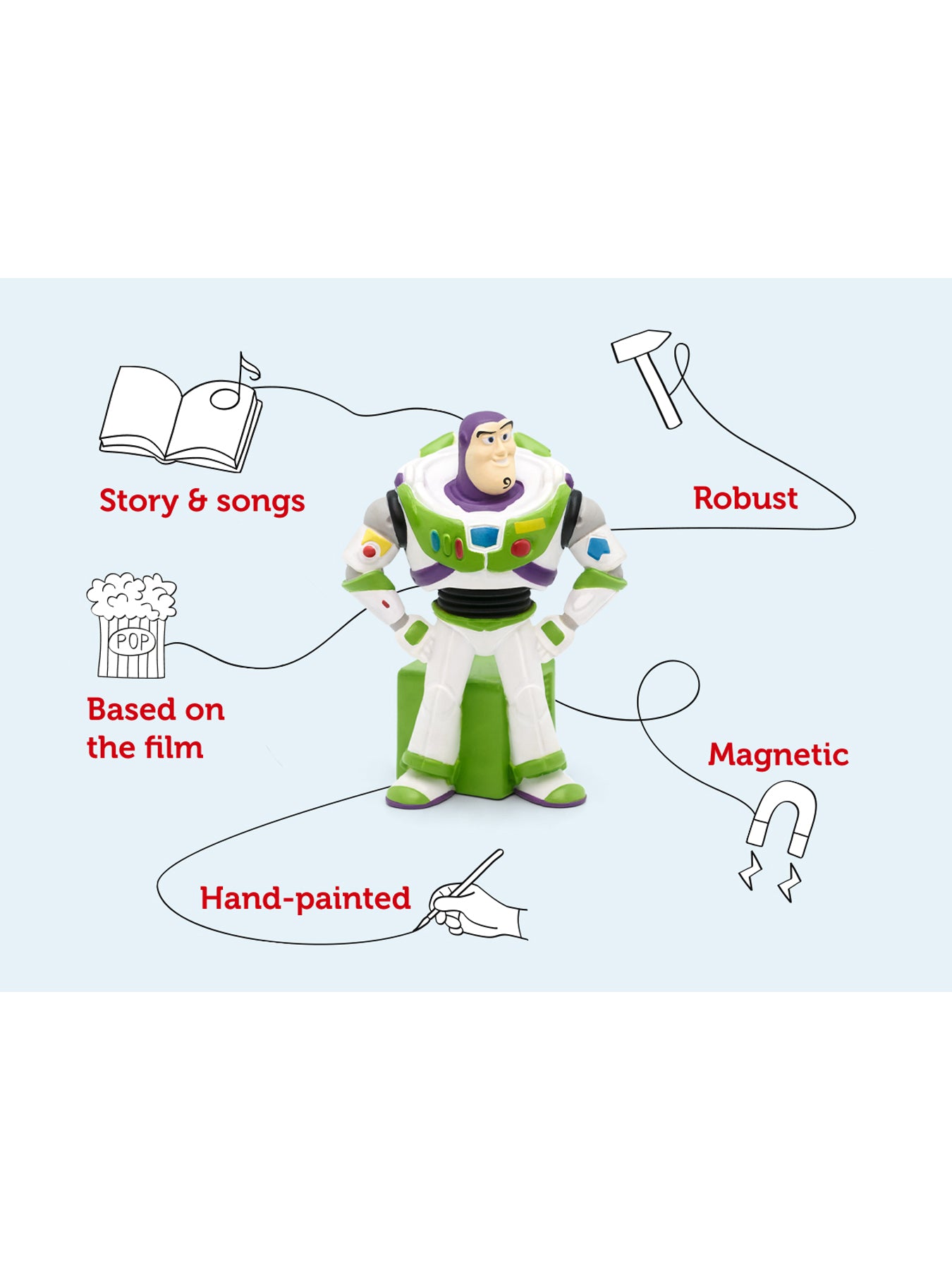 Disney Toy Story 2 Tonie Audio Character Green