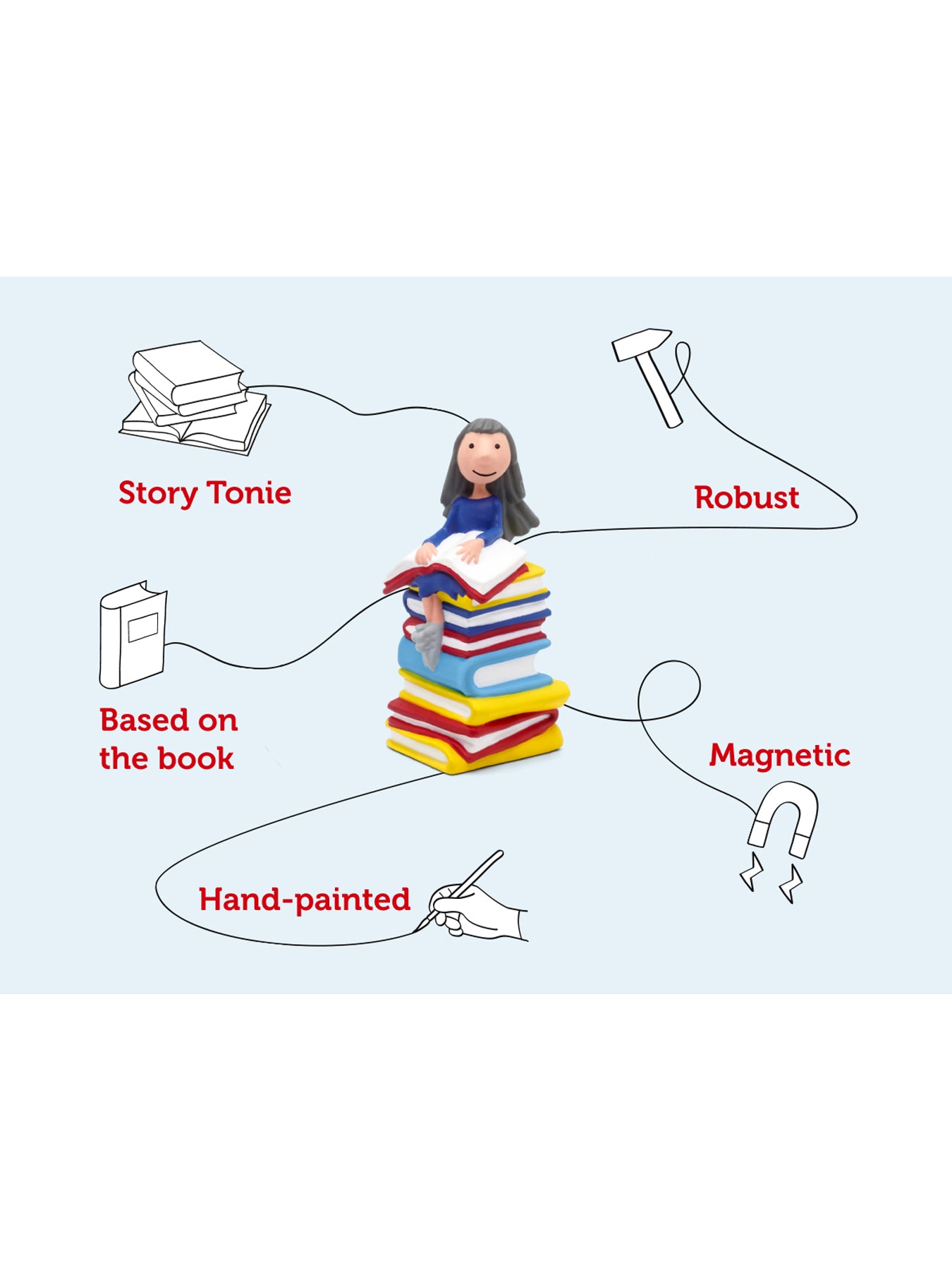Roald Dahl Matilda Tonie Audio Character Pink