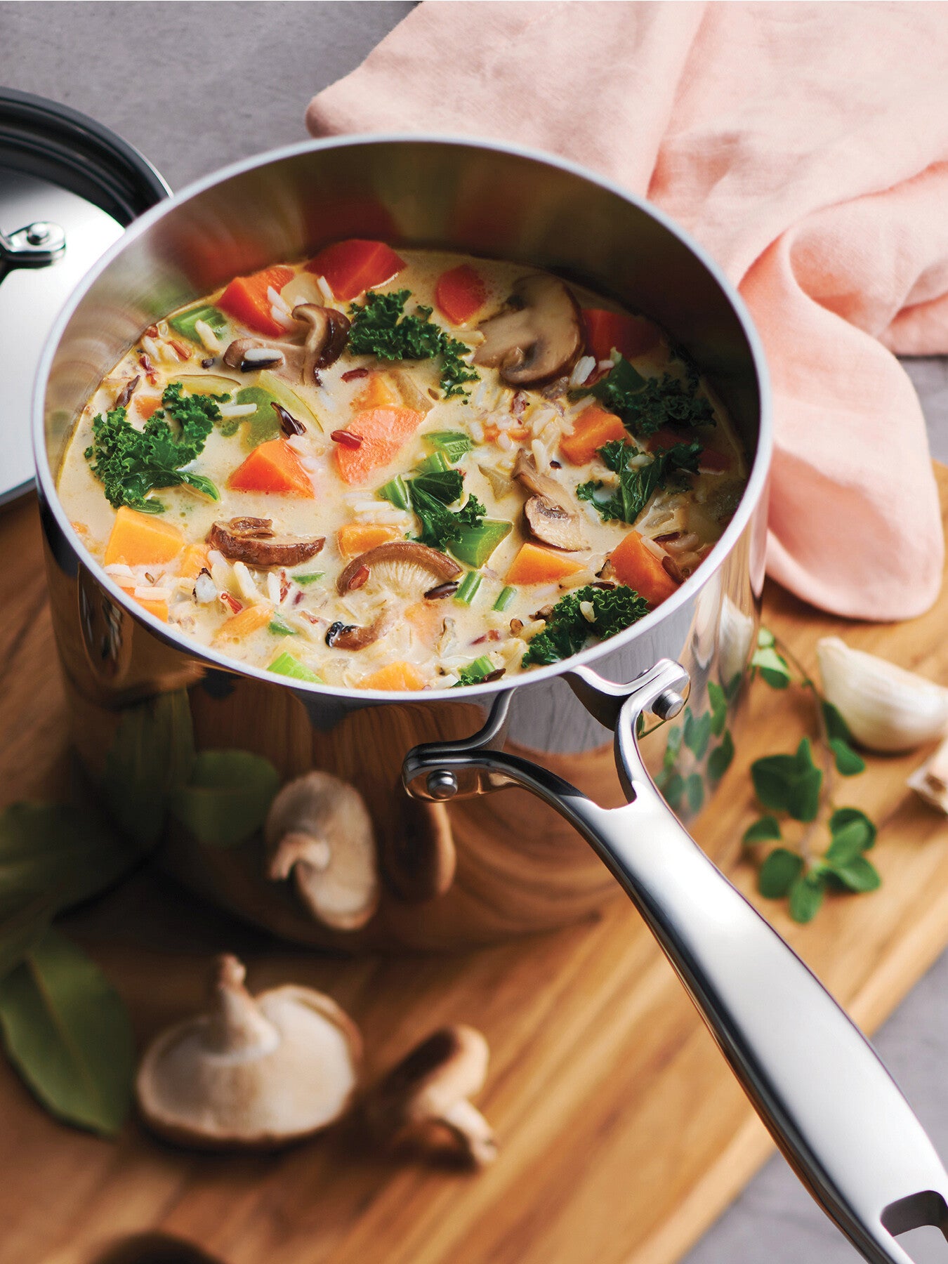 Grano Tri-Ply Stainless Steel Saucepan 2.2L