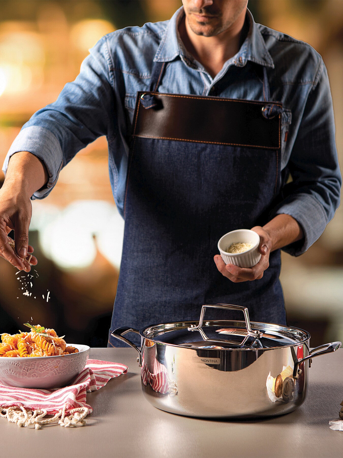 Grano Tri-Ply Stainless Steel Casserole 4.4L