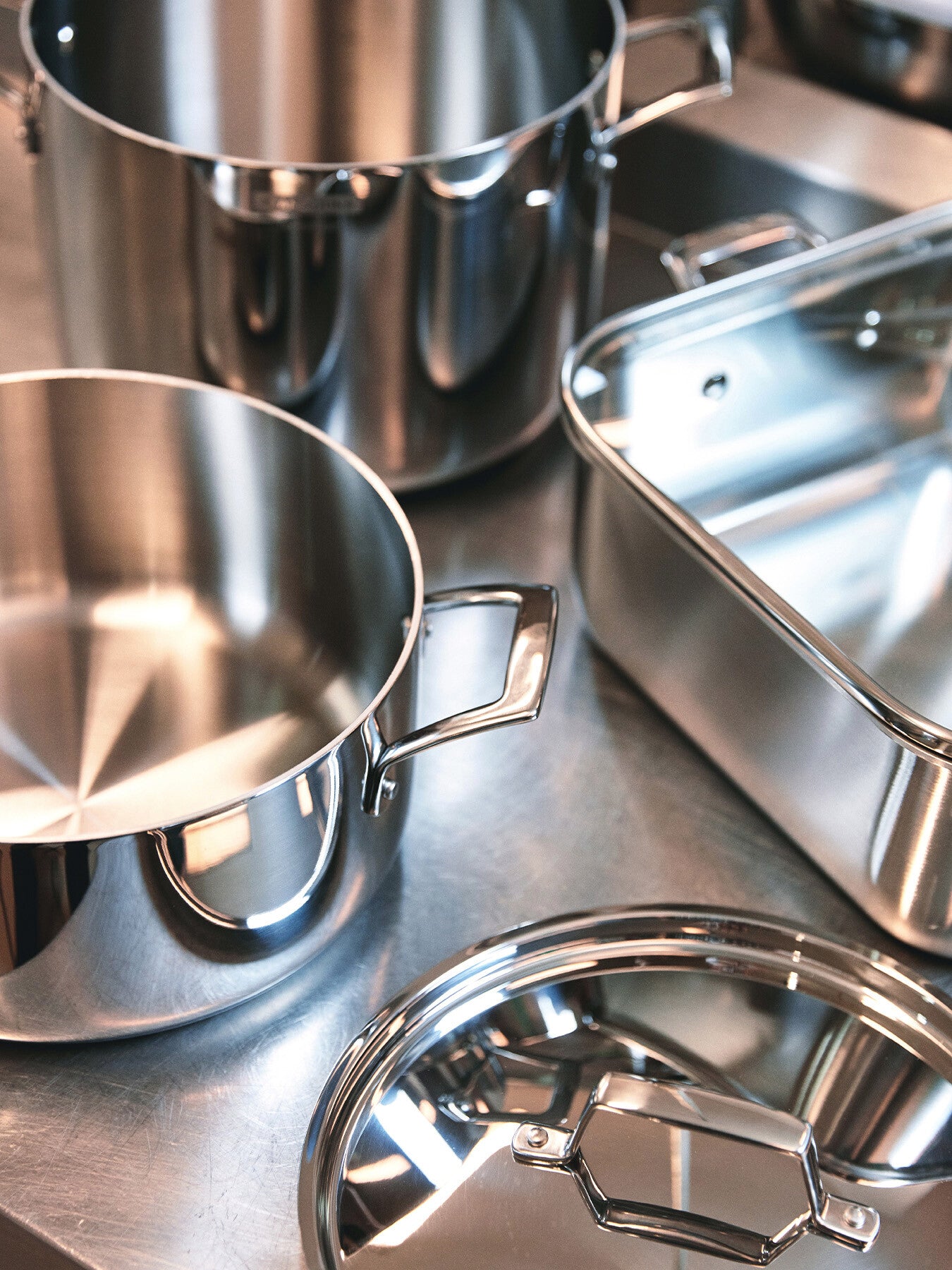 Grano Tri-Ply Stainless Steel Casserole 4.4L