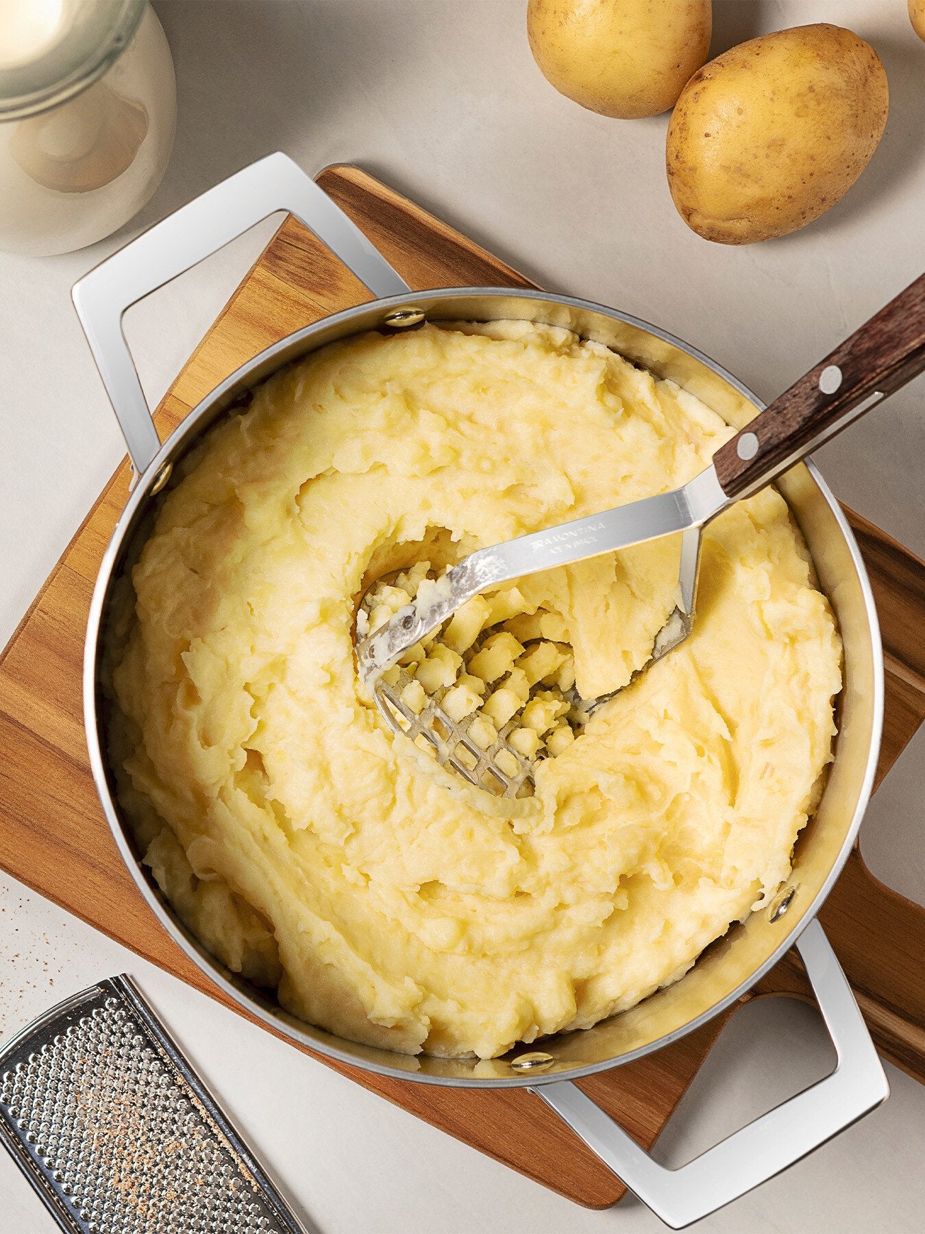 Grano Tri-Ply Stainless Steel Deep Casserole 3.8L